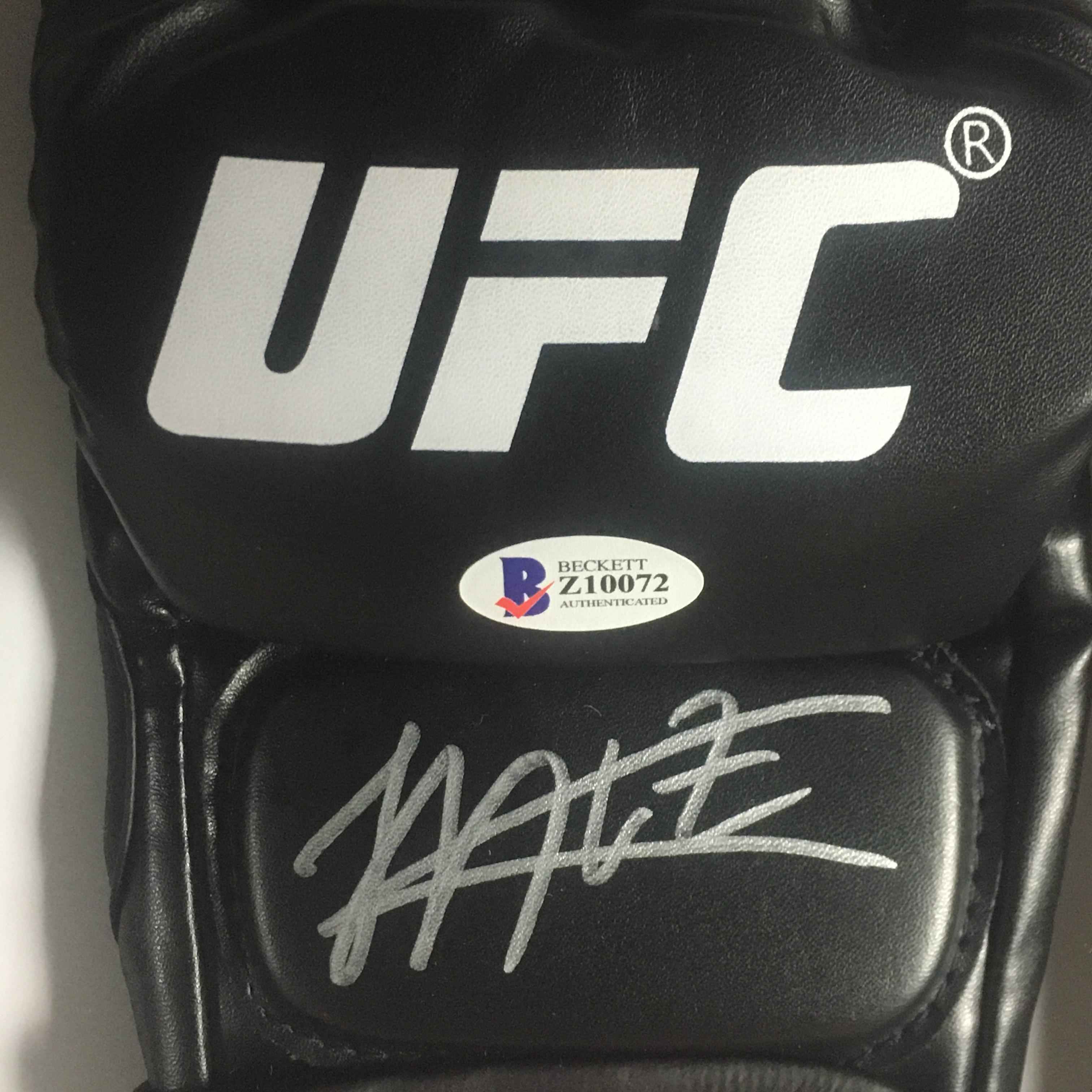 Khabib Nurmagomedov Signed Glove Framed