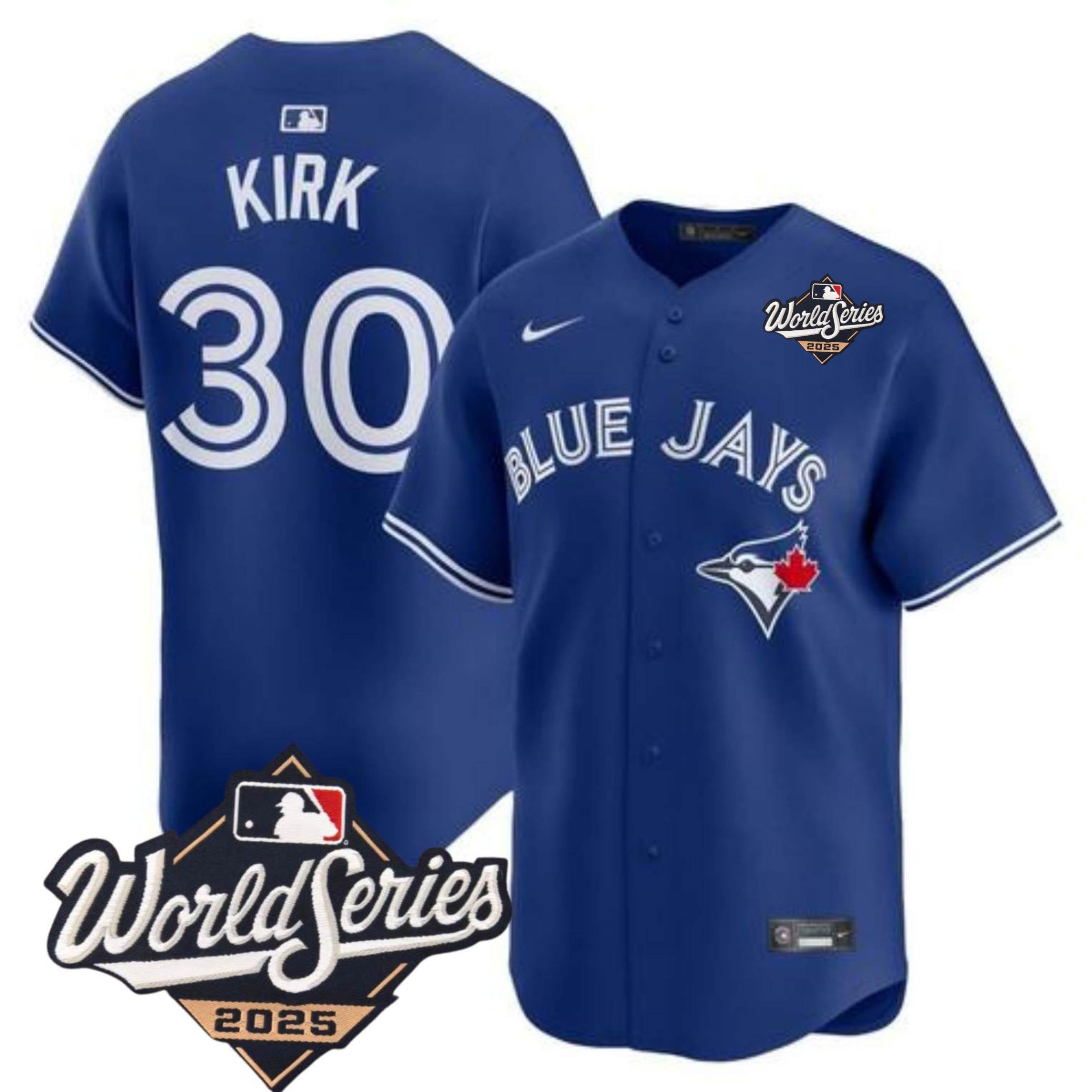 World Series Toronto Blue Jays Alejandro Kirk Jersey