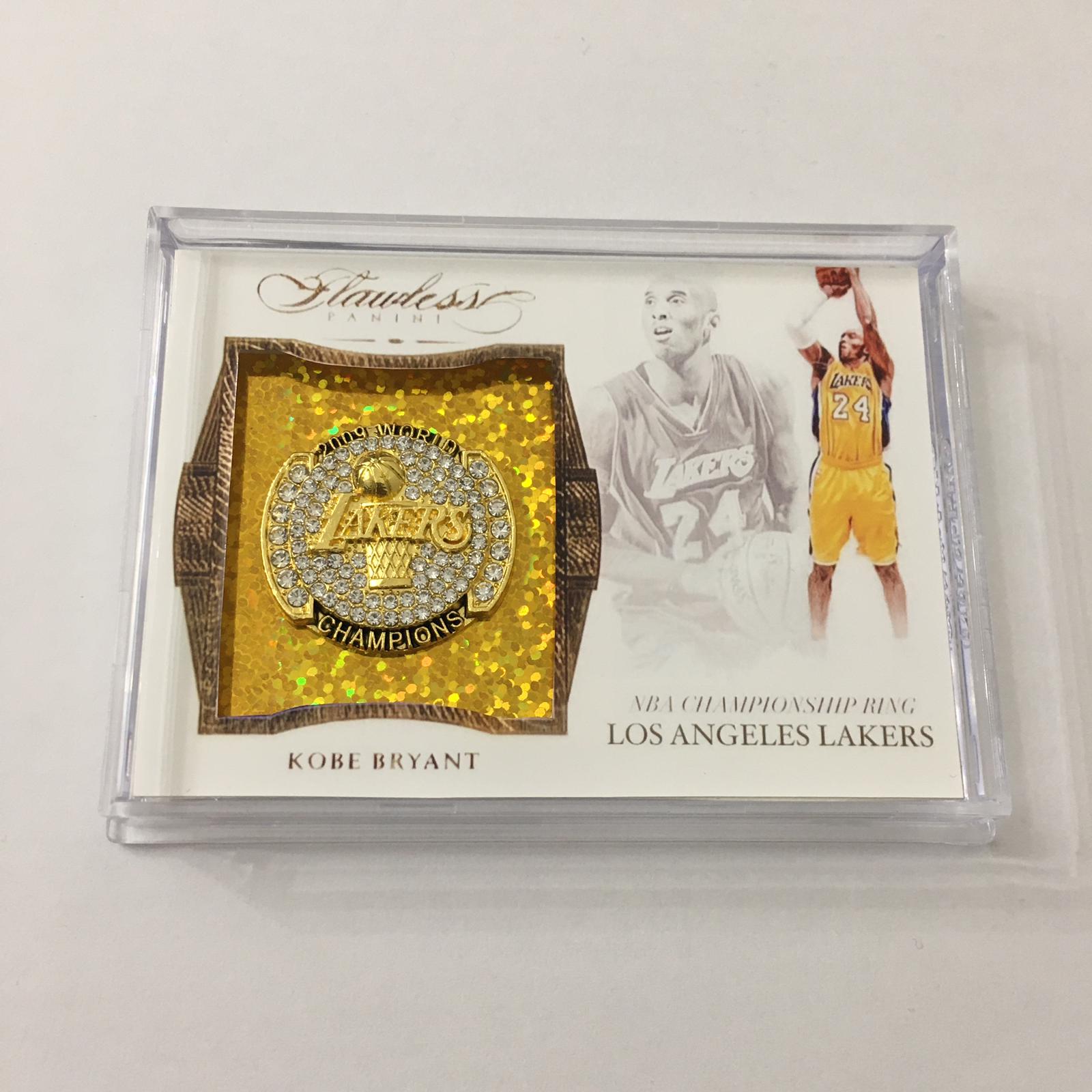 Custom Kobe Bryant Ring Card