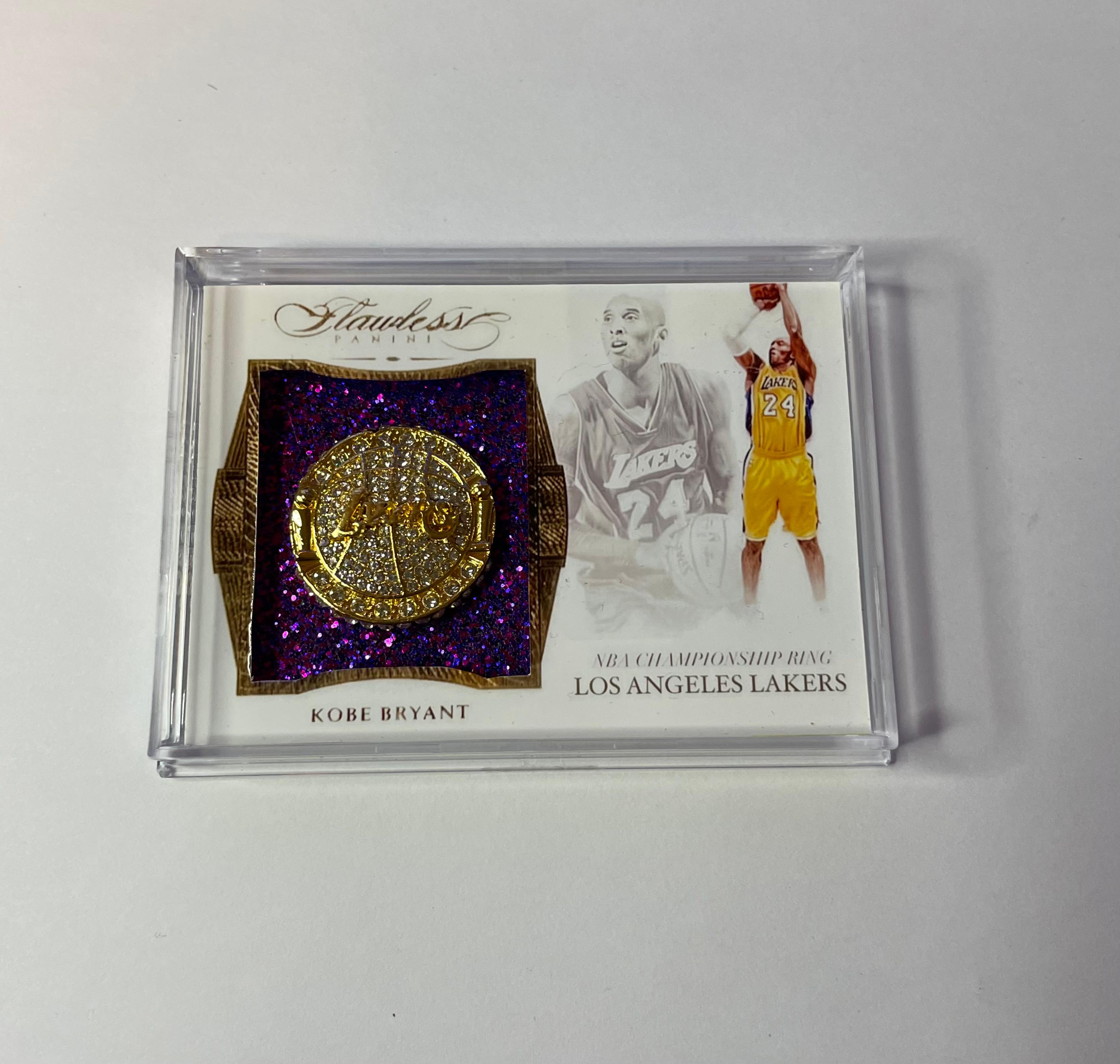 Custom Kobe Bryant Ring Card