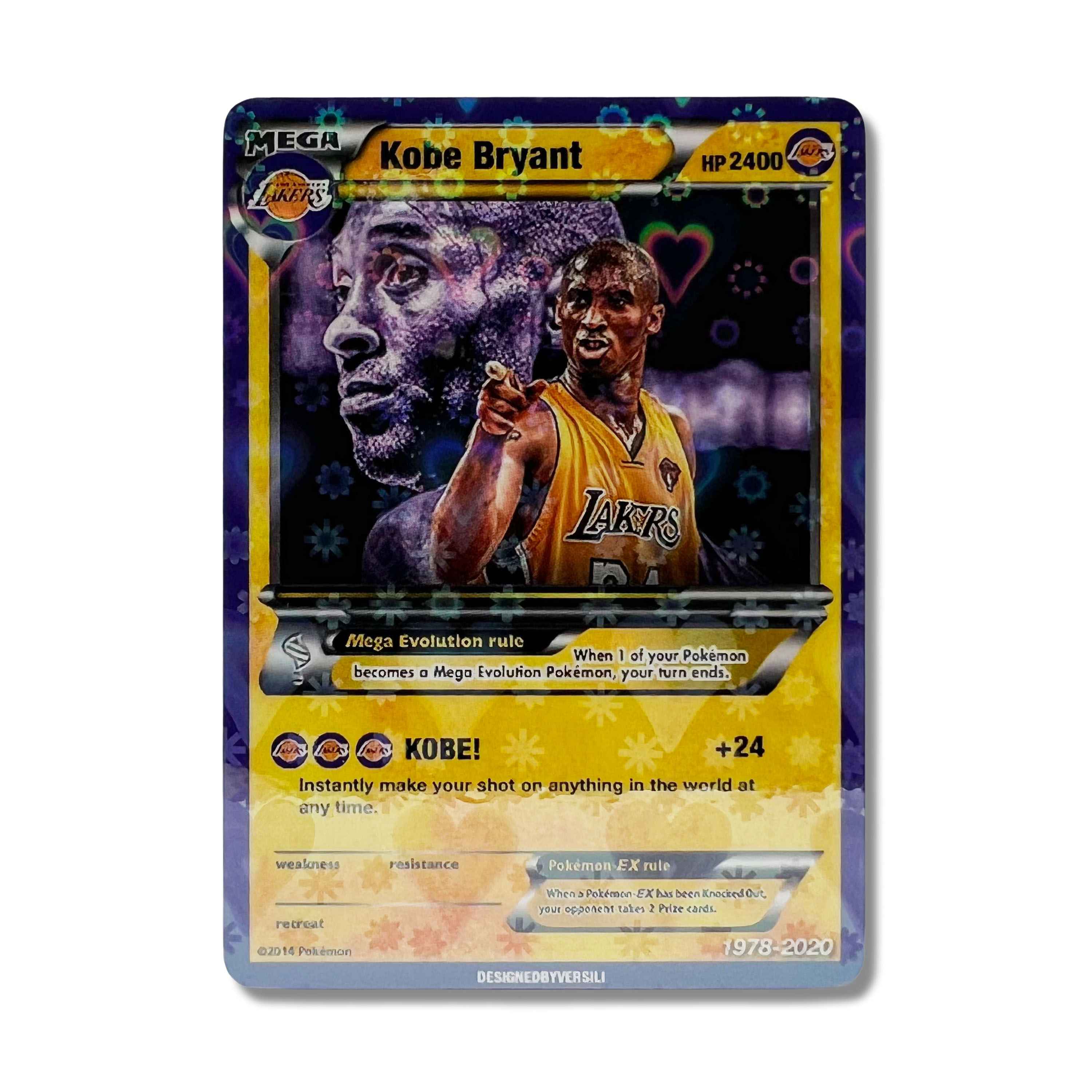 Kobe Bryant Pokemon Card
