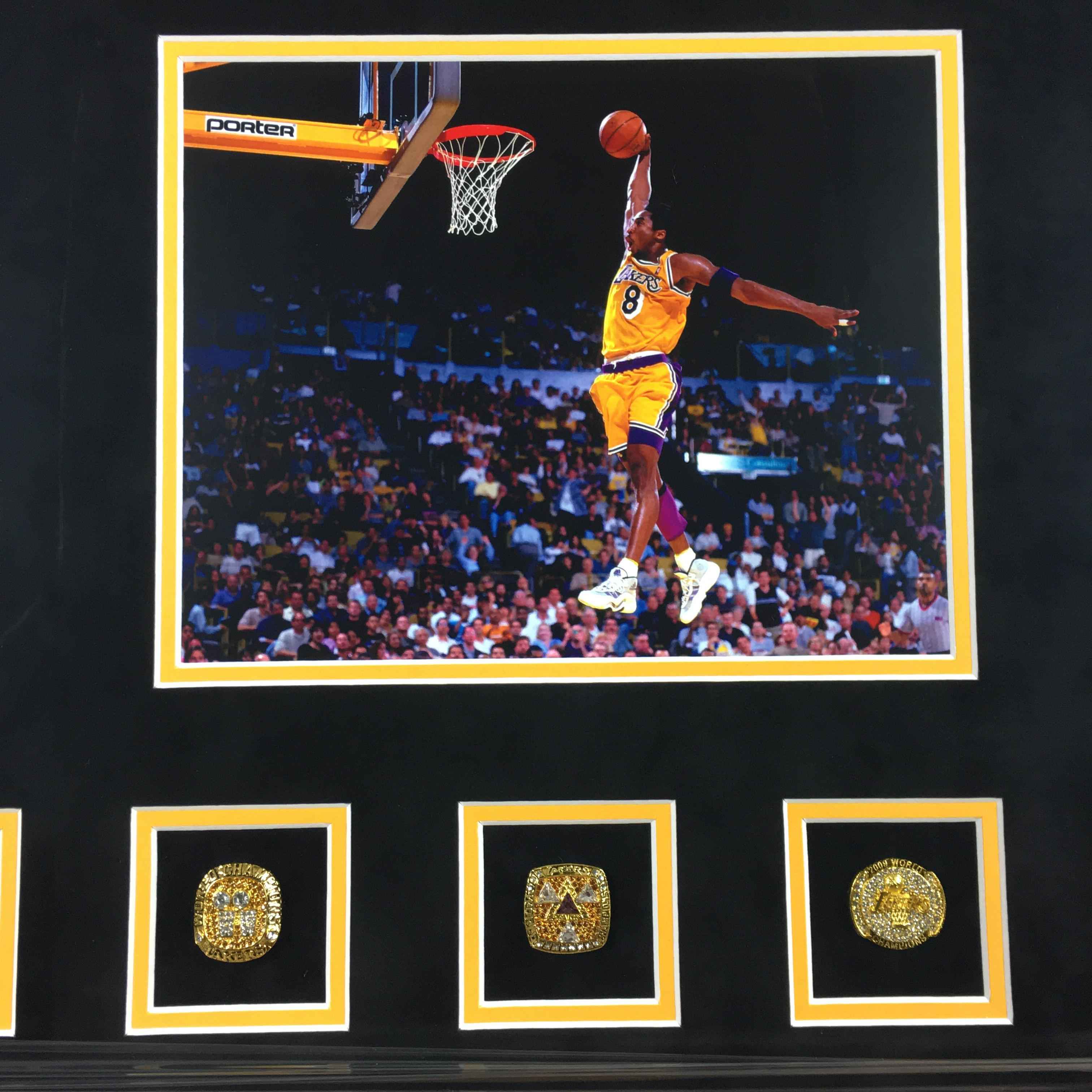 Kobe Bryant Signed Jersey Framed