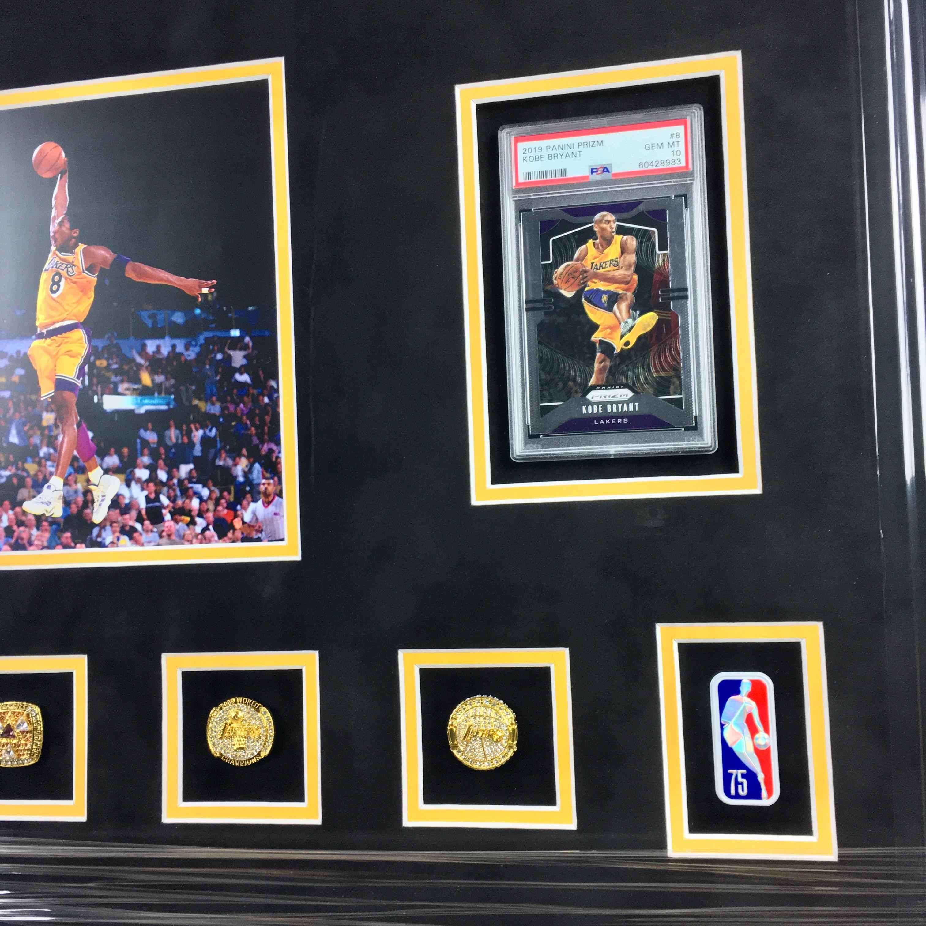 Kobe Bryant Signed Jersey Framed