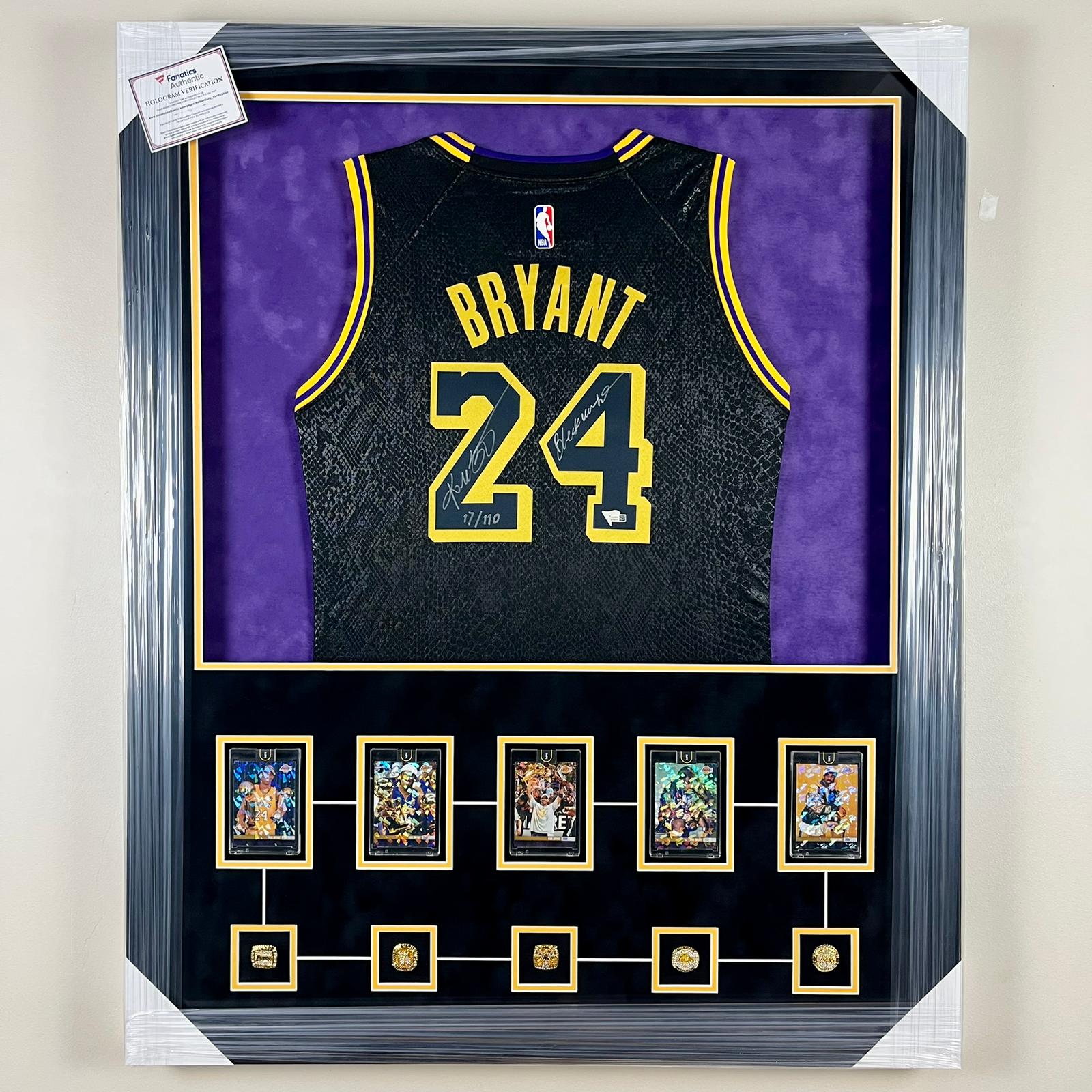 Kobe Bryant Signed Jersey Framed