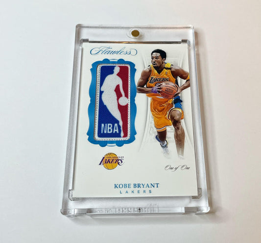 Custom Kobe Bryant Patch Card