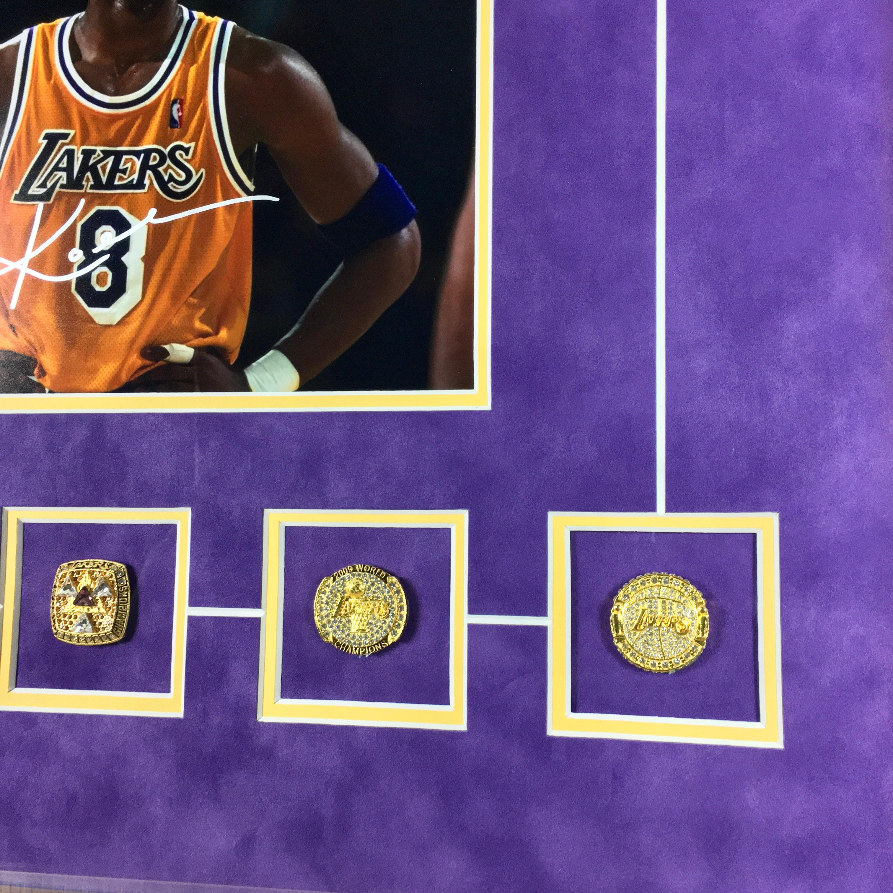 Kobe Bryant Signed Photo Framed