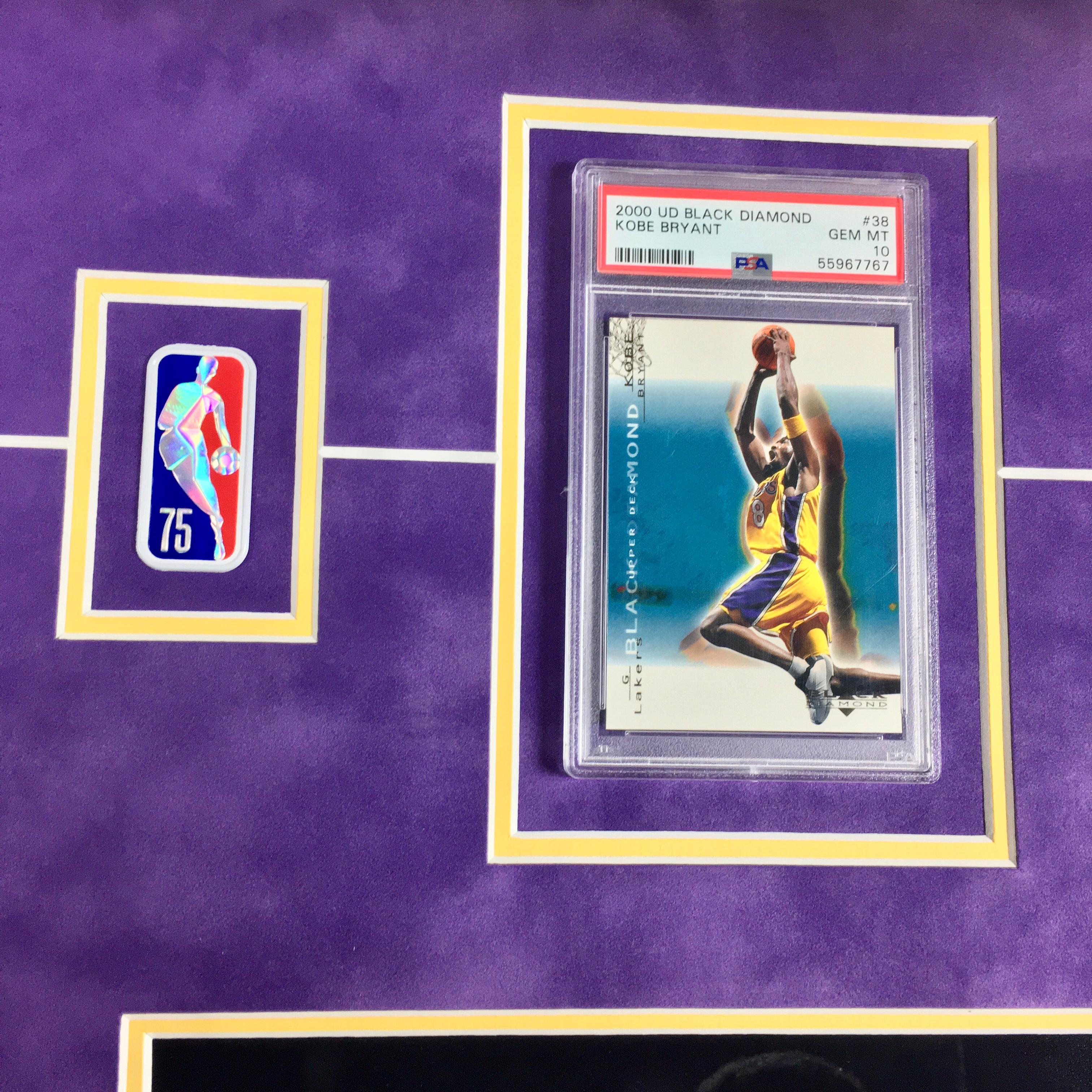 Kobe Bryant Signed Photo Framed