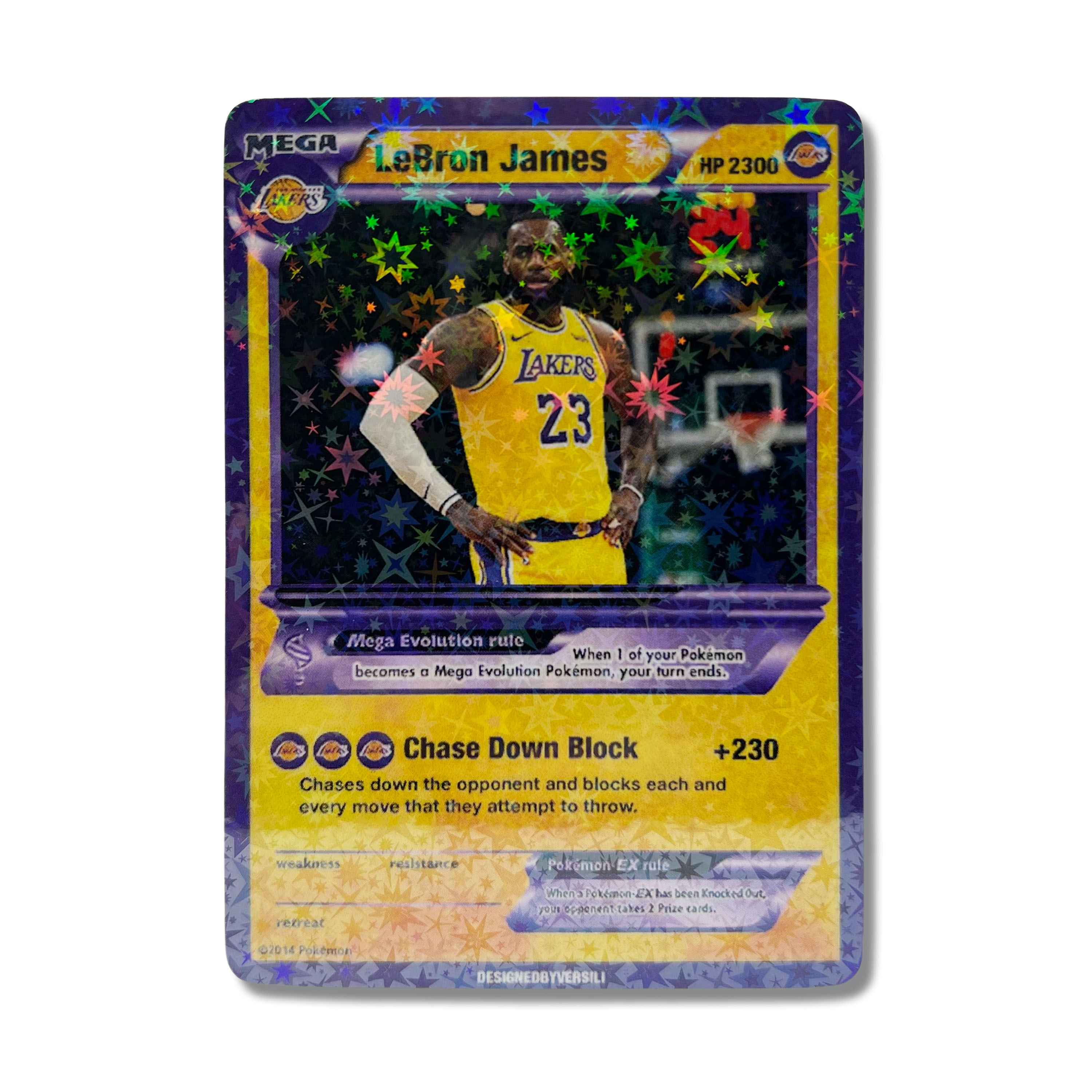 LeBron James Pokemon Card