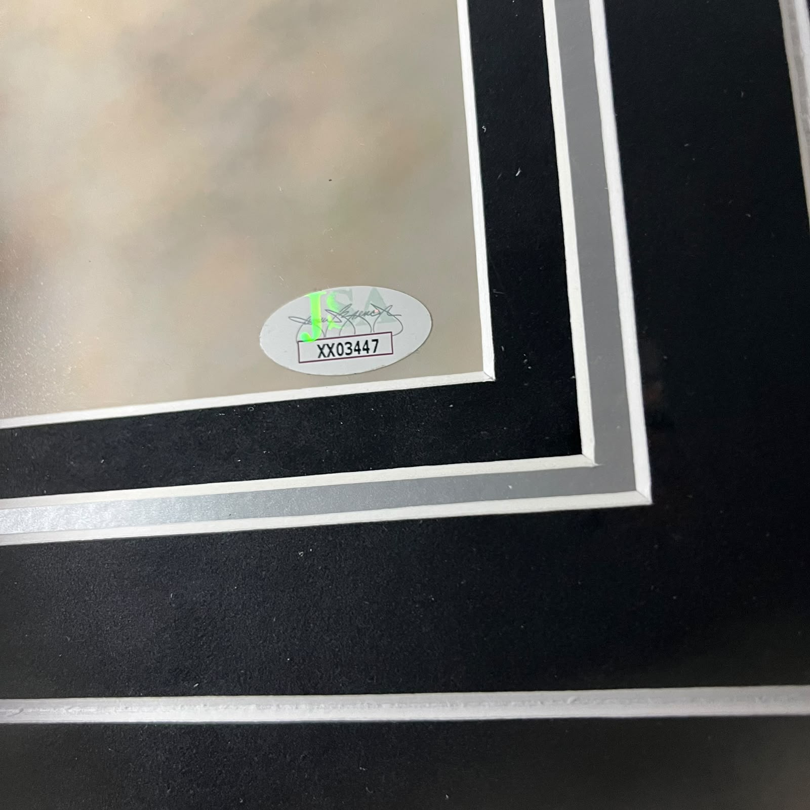 Lewis Hamilton Signed Poster Framed