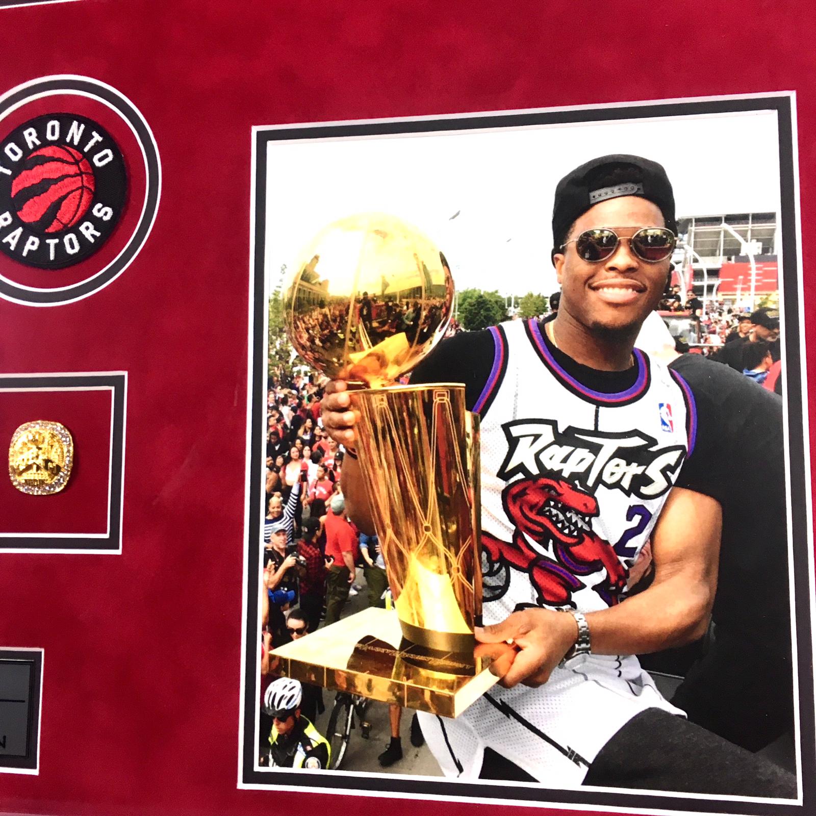 Kyle Lowry Signed Jersey Framed