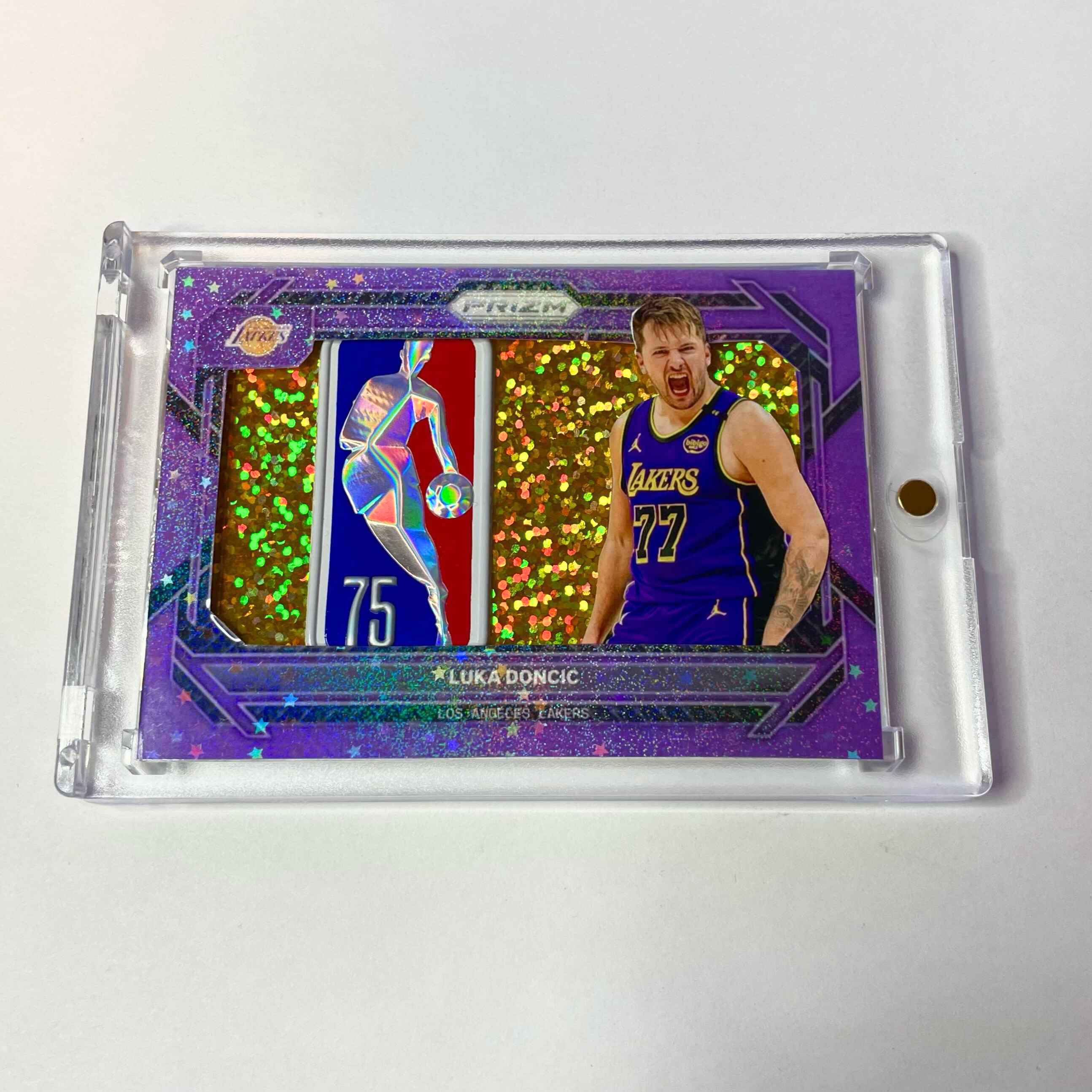Custom Luka Doncic Patch Card