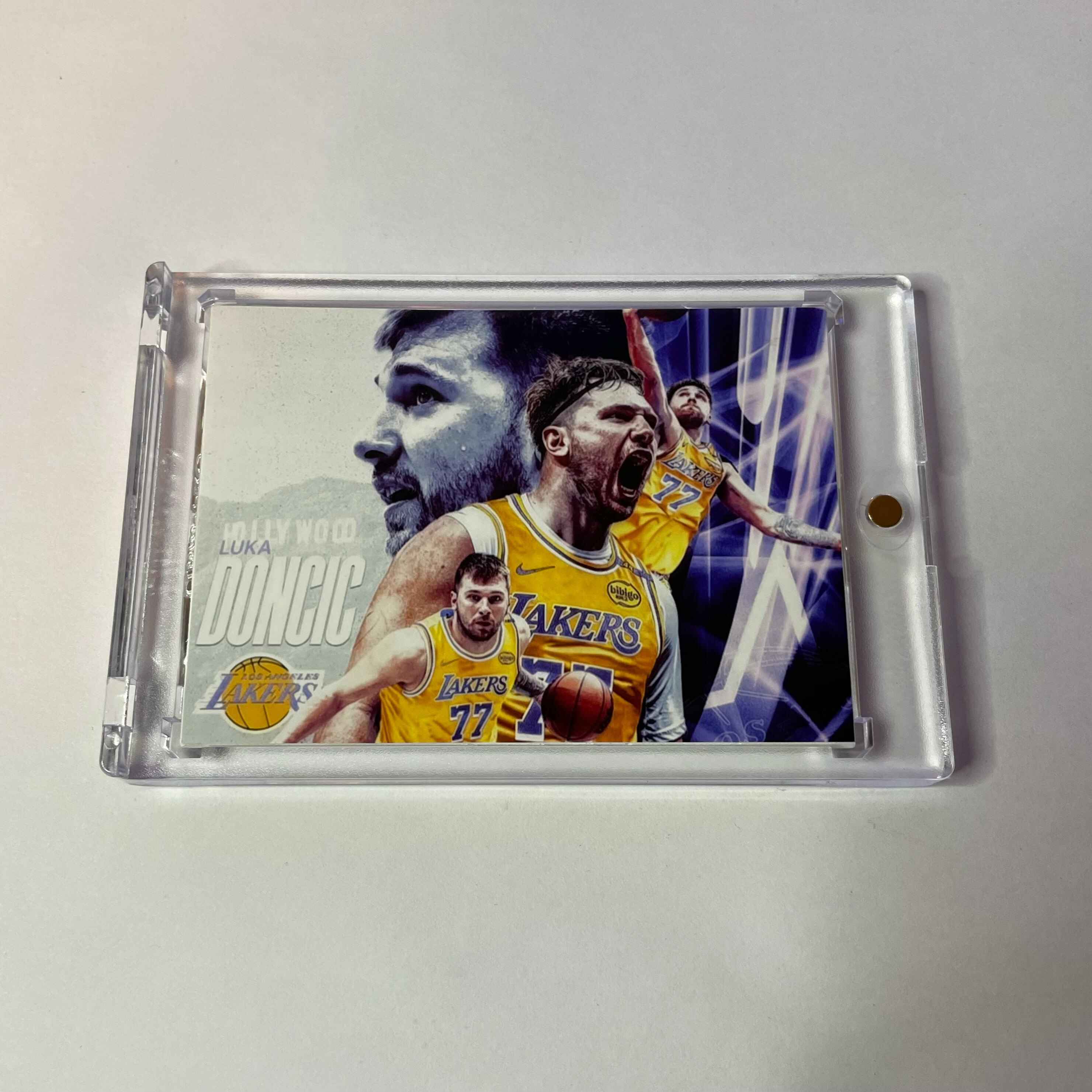 Custom Luka Doncic Patch Card