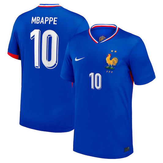 France Euro 2024 Kylian Mbappé Jersey