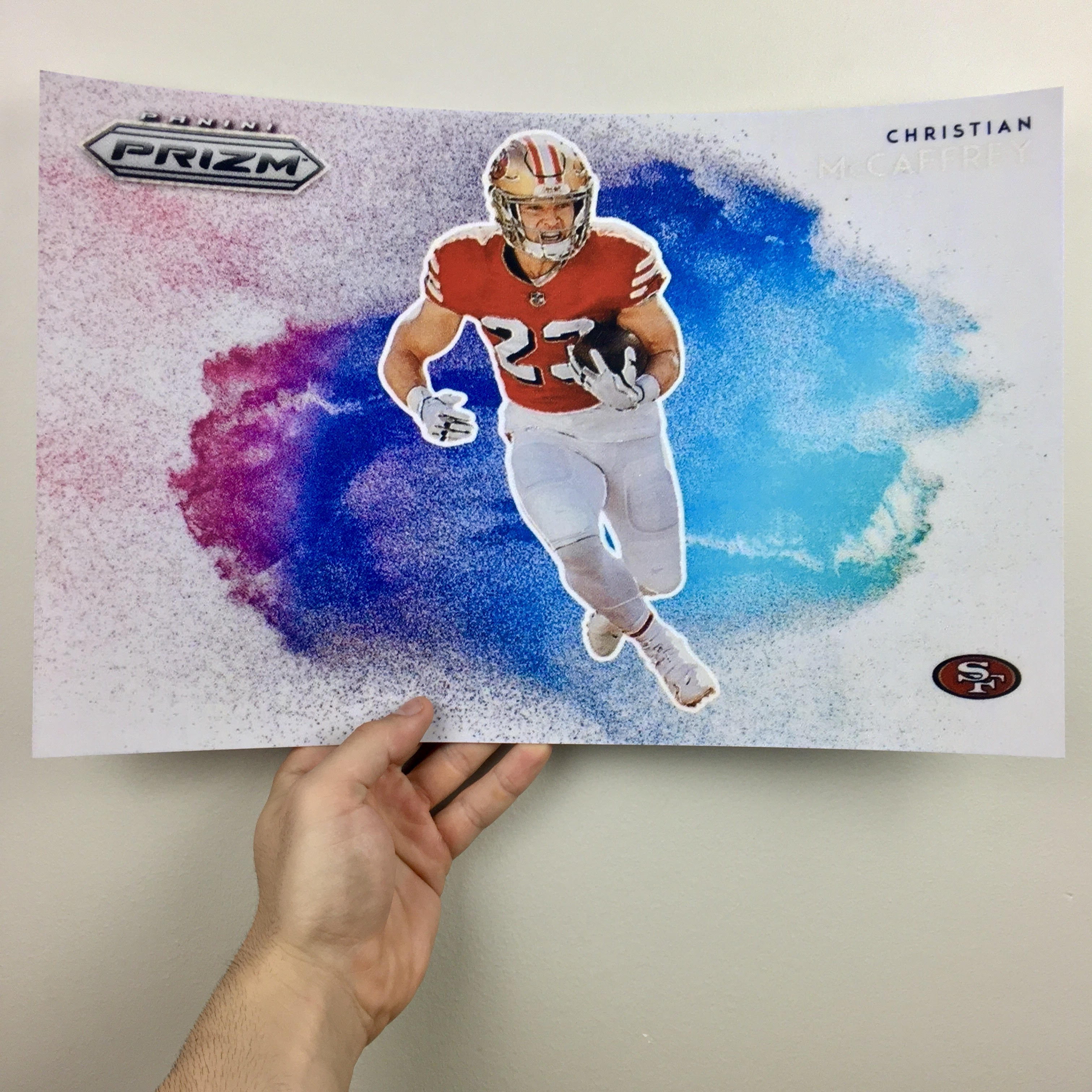 Christian McCaffrey Poster