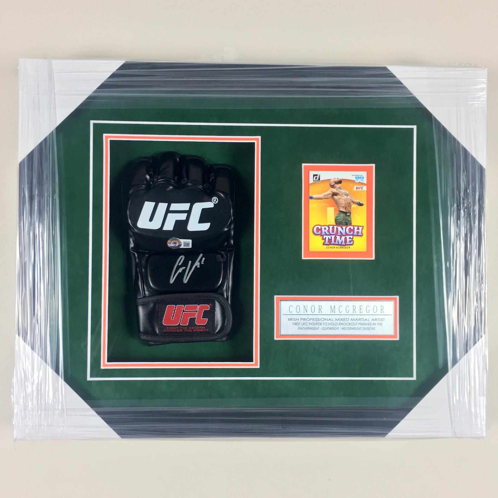 Conor McGregor Signed Glove Framed