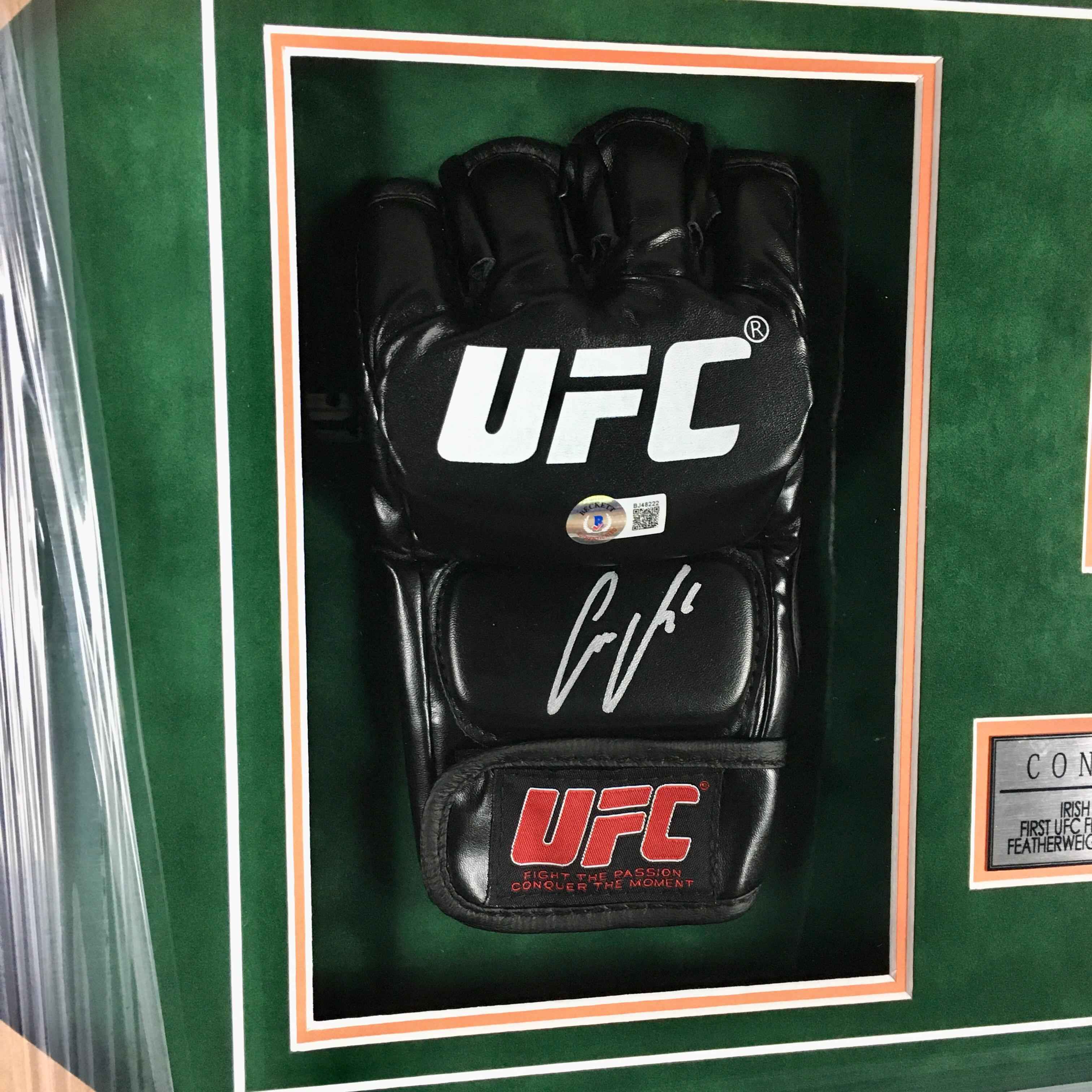 Conor McGregor Signed Glove Framed