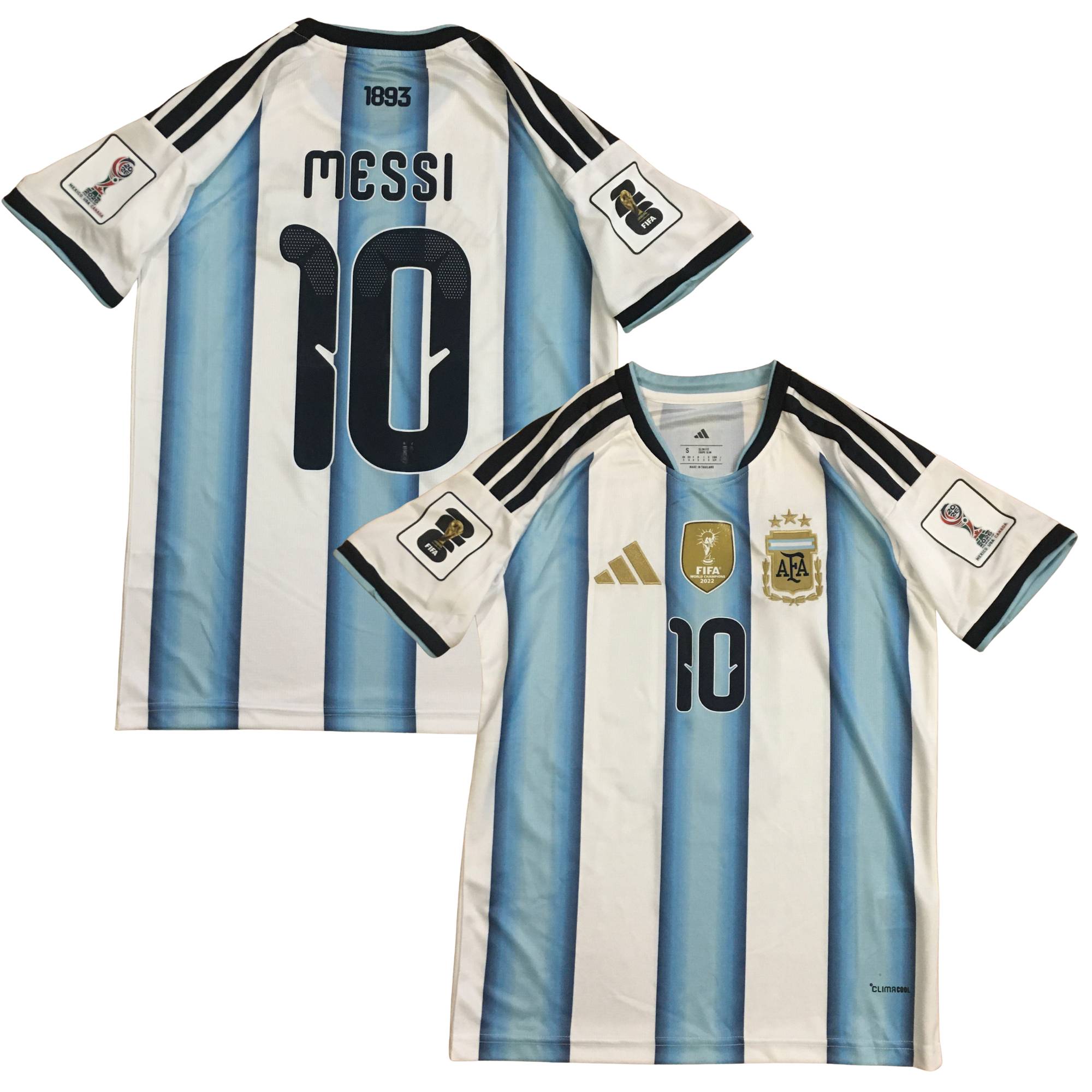 2026 World Cup Argentina Lionel Messi Jersey