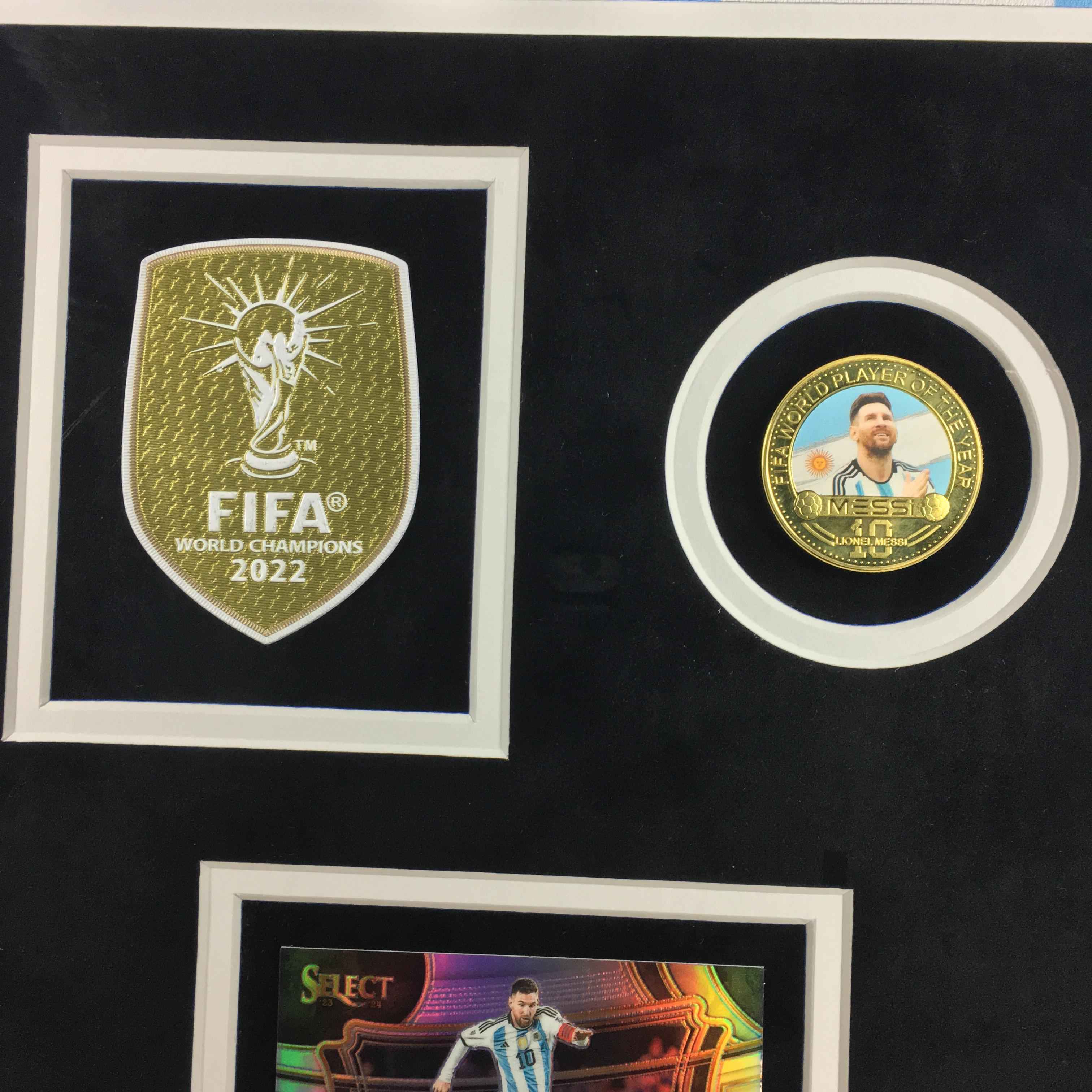 Lionel Messi Signed Jersey Framed
