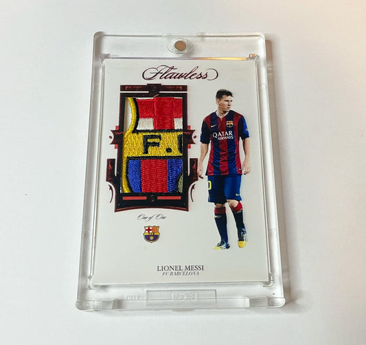 Custom Lionel Messi Patch Card