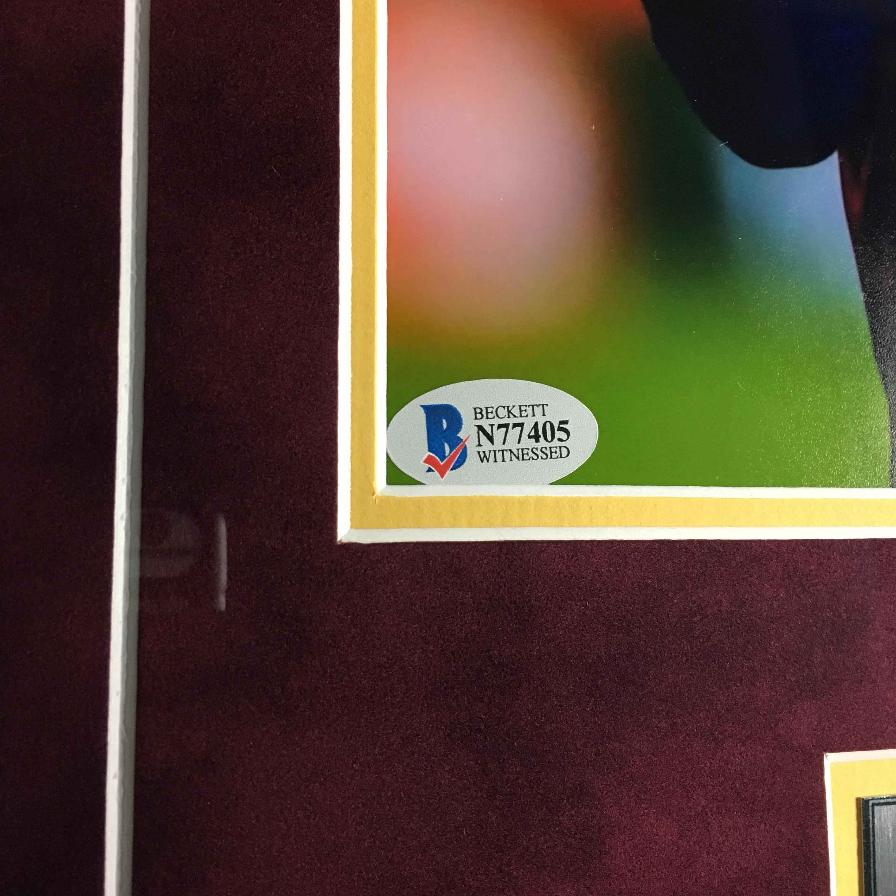 Lionel Messi Signed Photo Framed