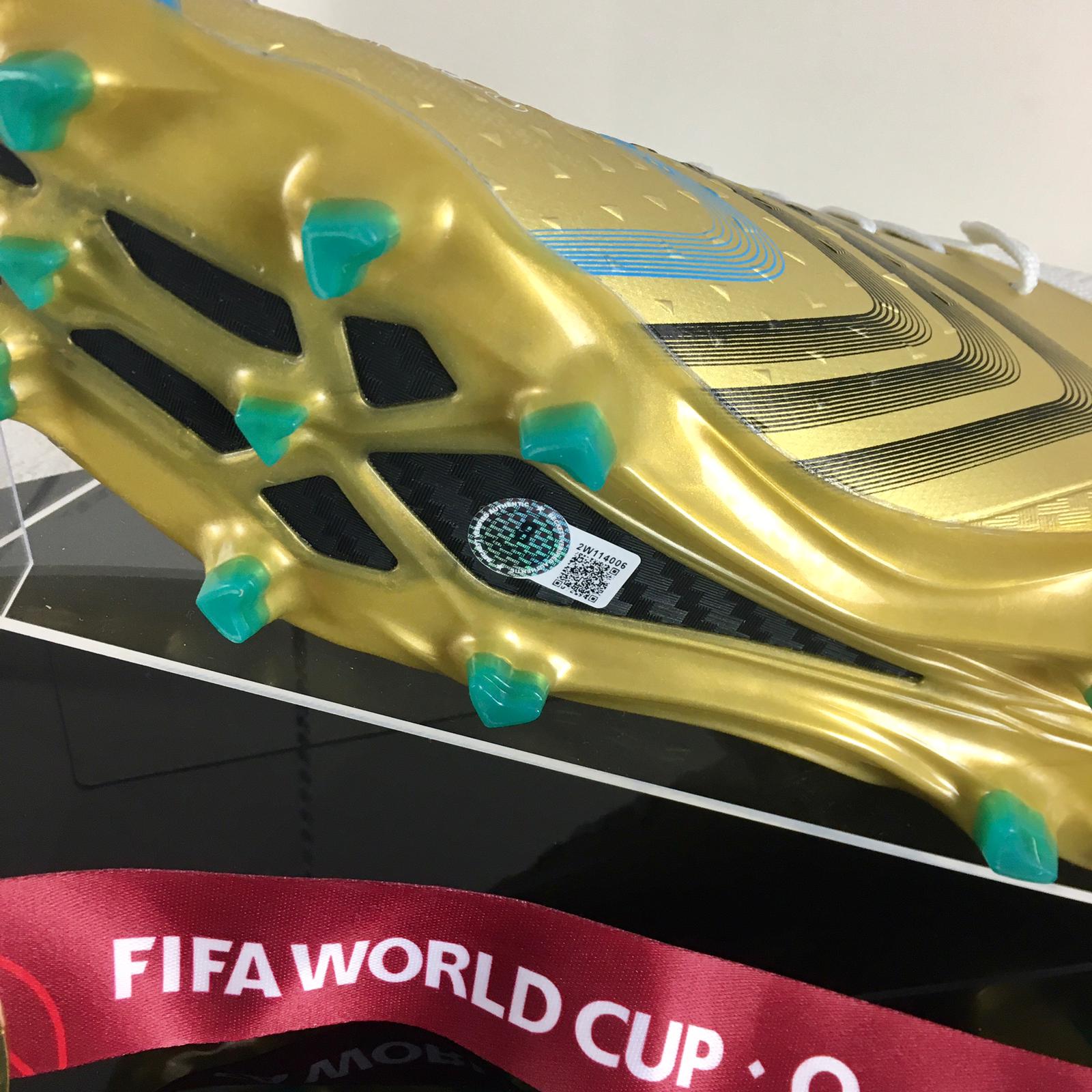 Lionel Messi Signed Cleat Display