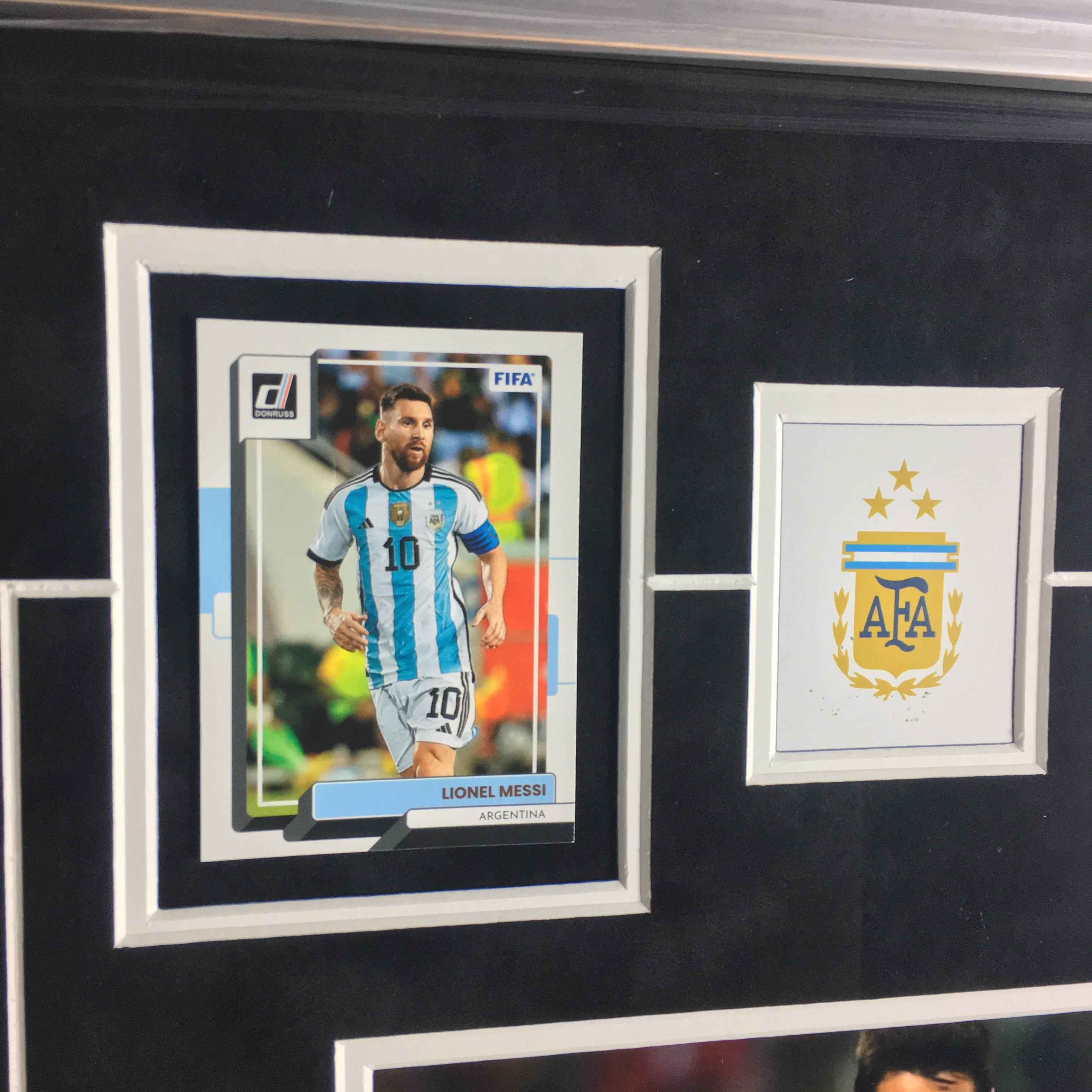 Lionel Messi Signed Photo Framed