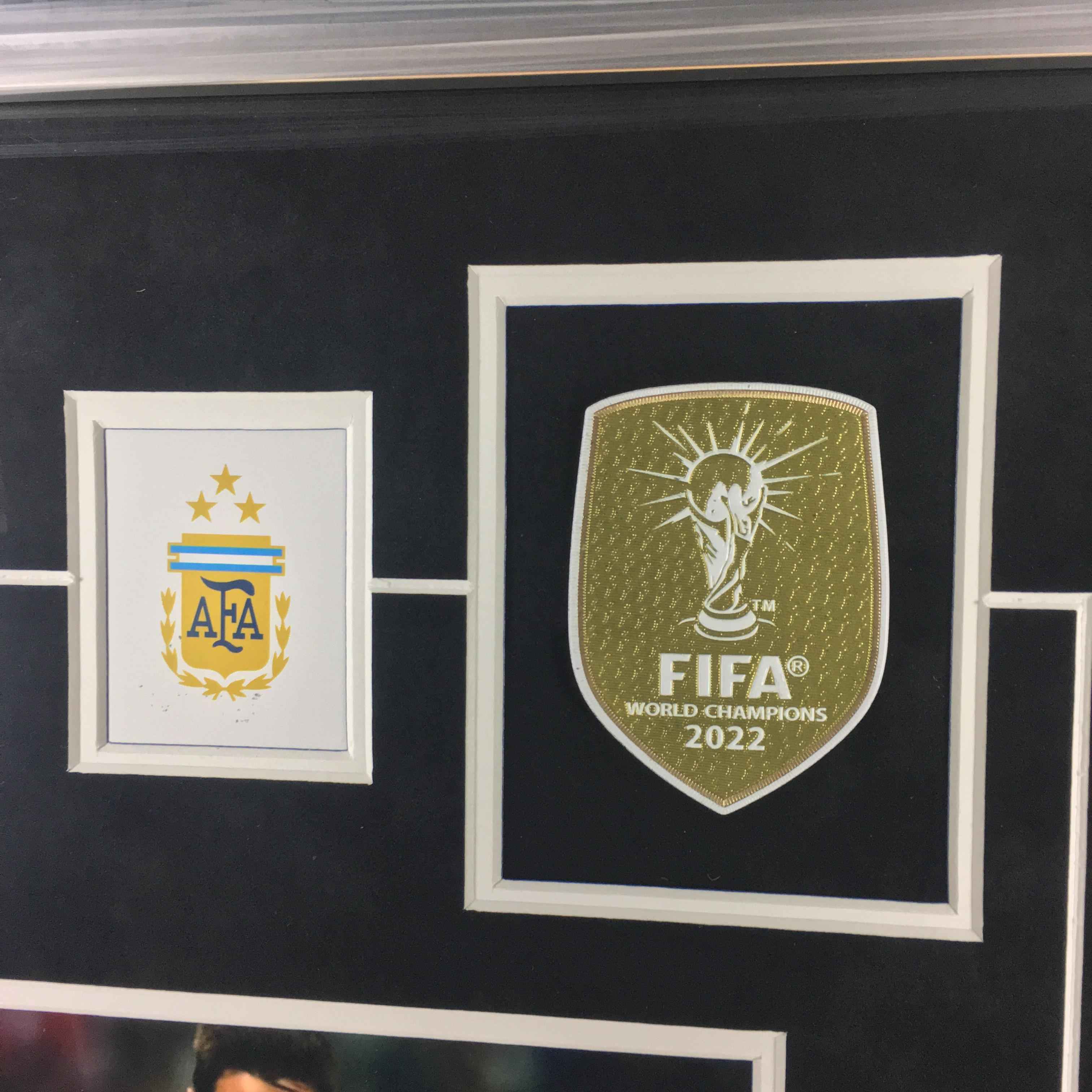 Lionel Messi Signed Photo Framed
