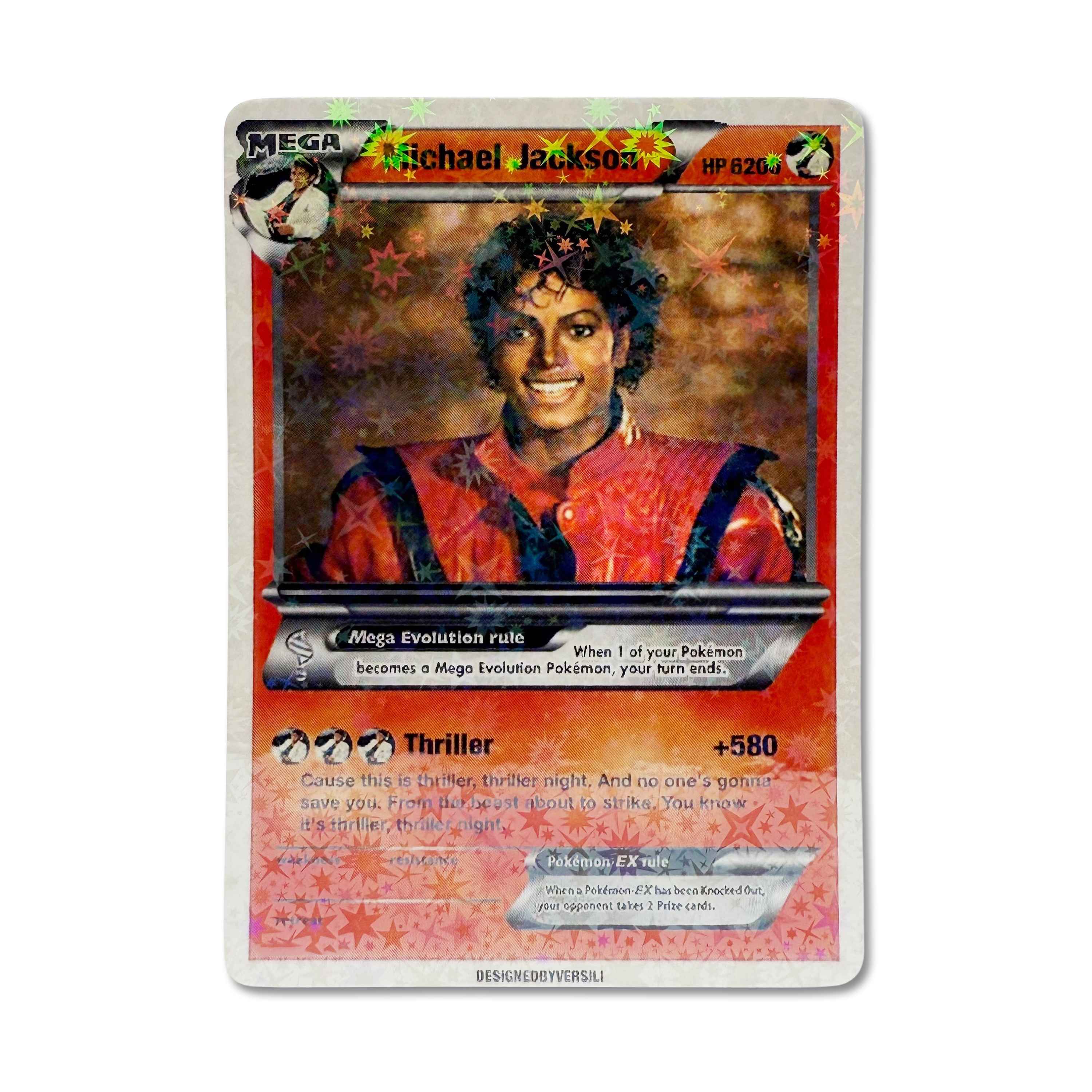 Michael Jackson Pokemon Card