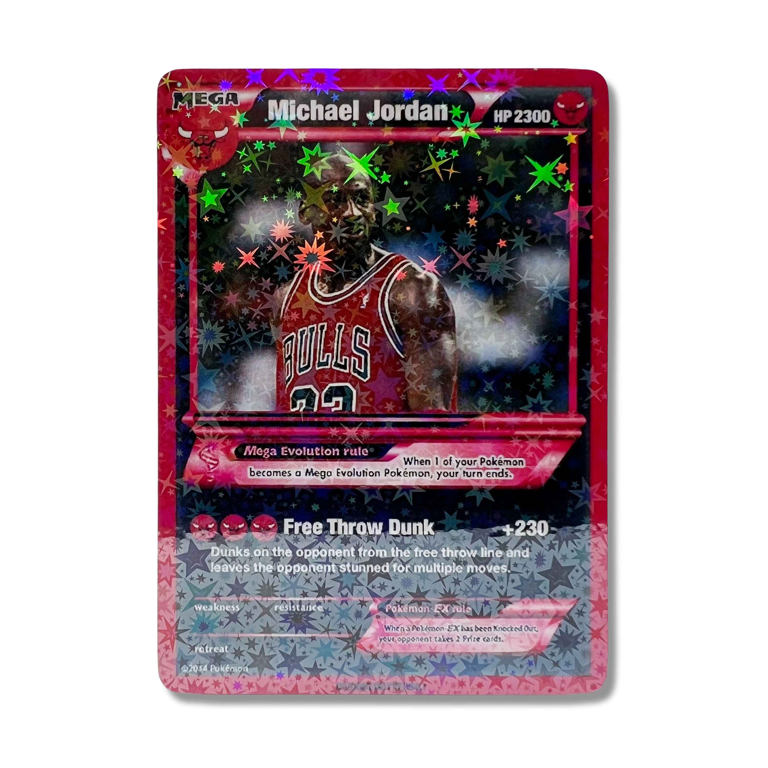Michael Jordan Pokemon Card