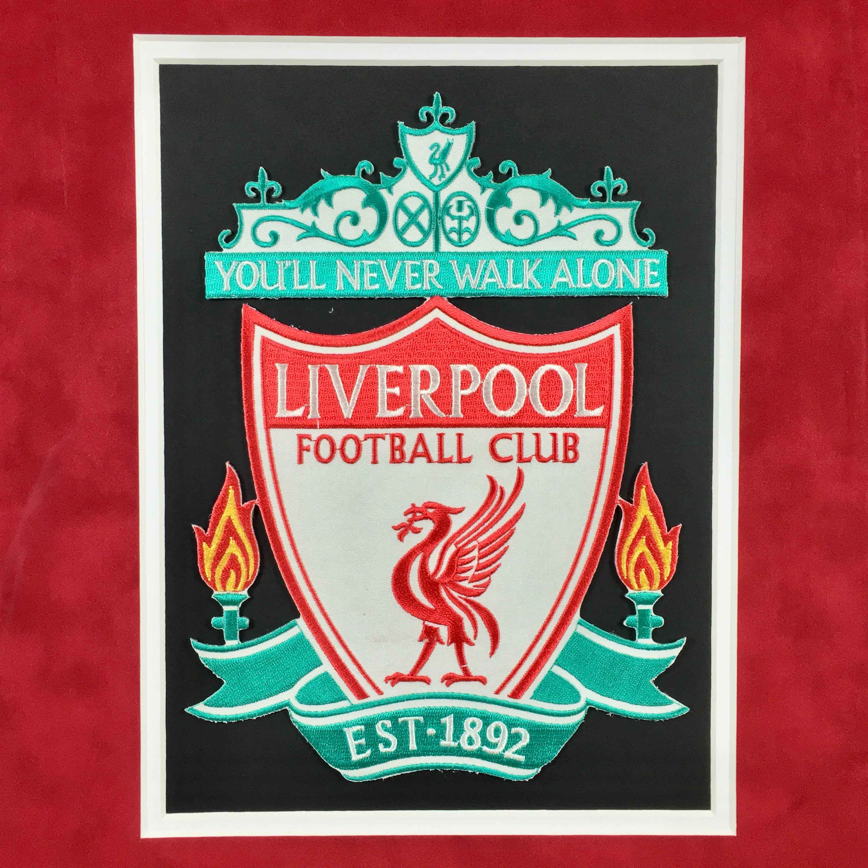 Mo Salah Signed Jersey Framed