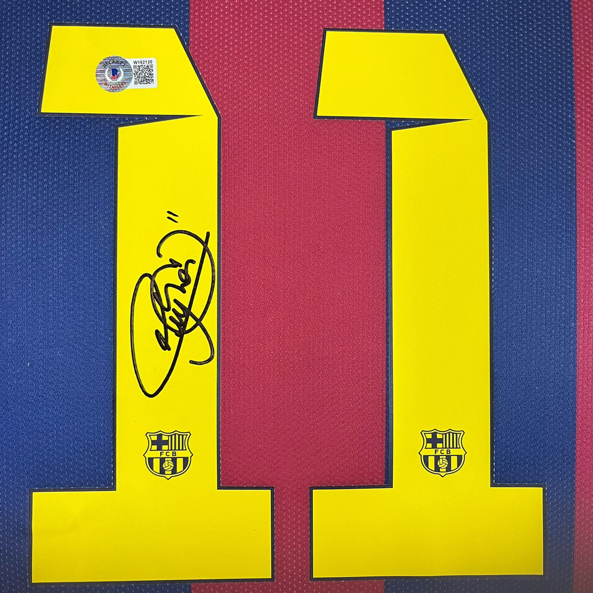 Neymar Jr Signed Jersey Framed