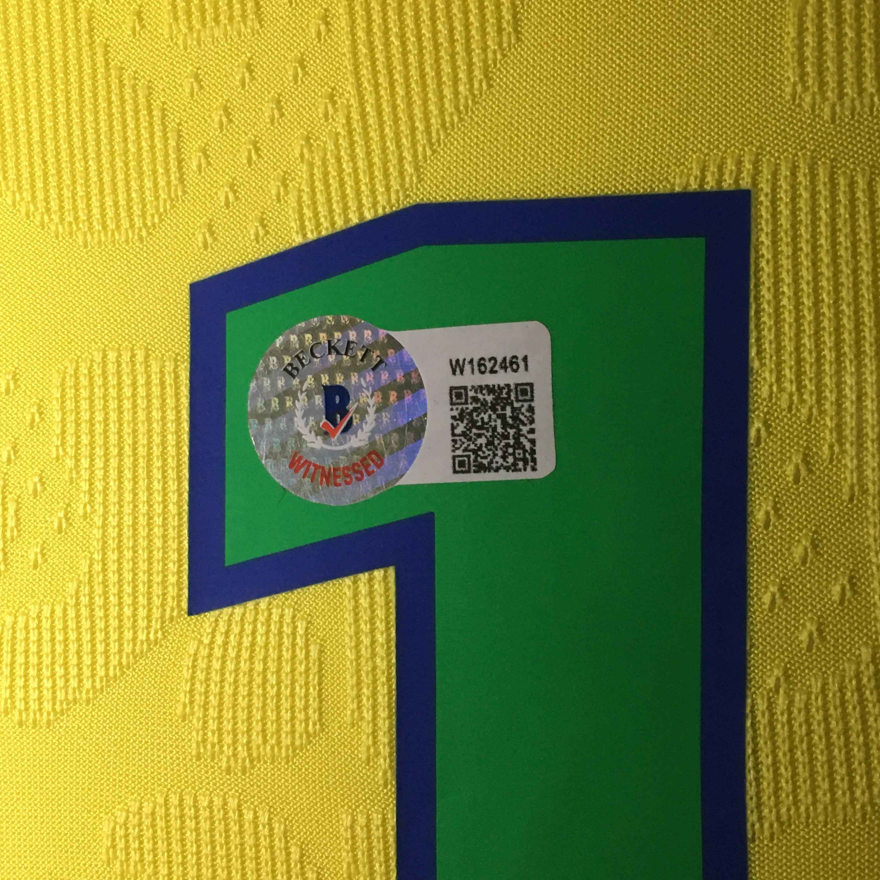 Neymar Jr Signed Jersey Framed