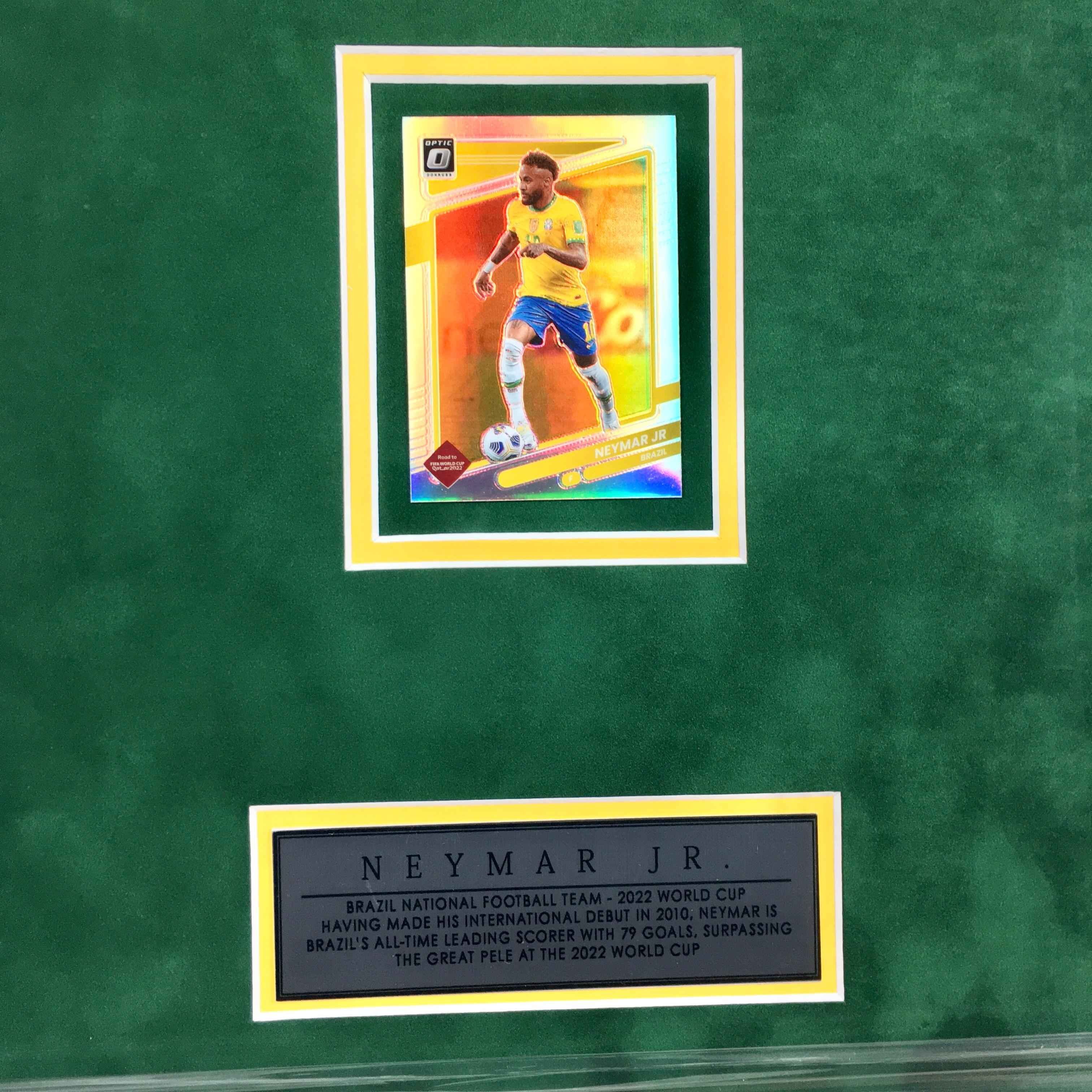 Neymar Jr Signed Jersey Framed