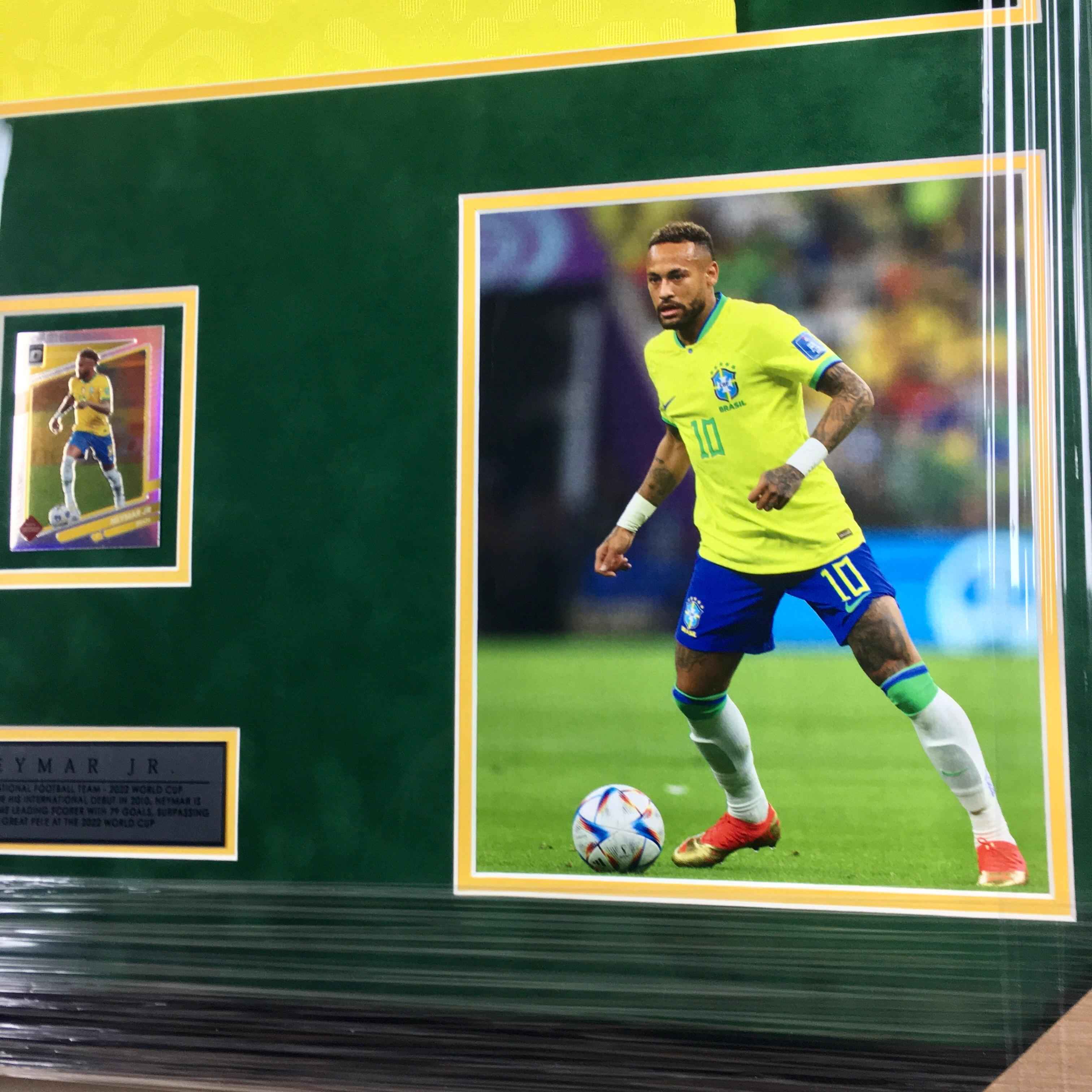 Neymar Jr Signed Jersey Framed