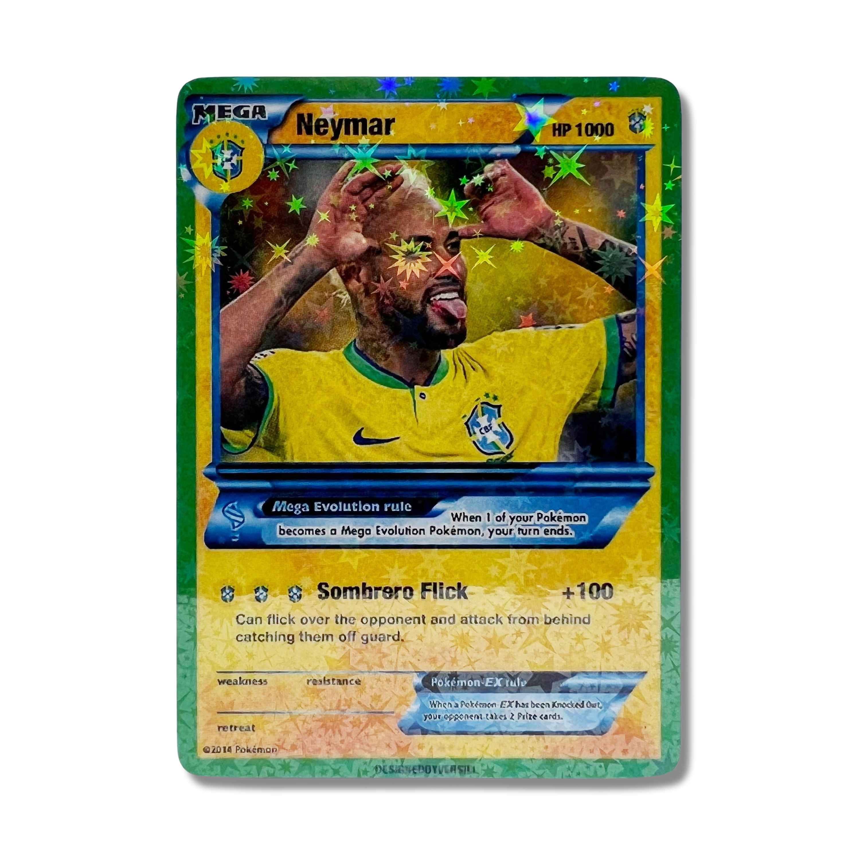 Neymar Jr Pokemon Card