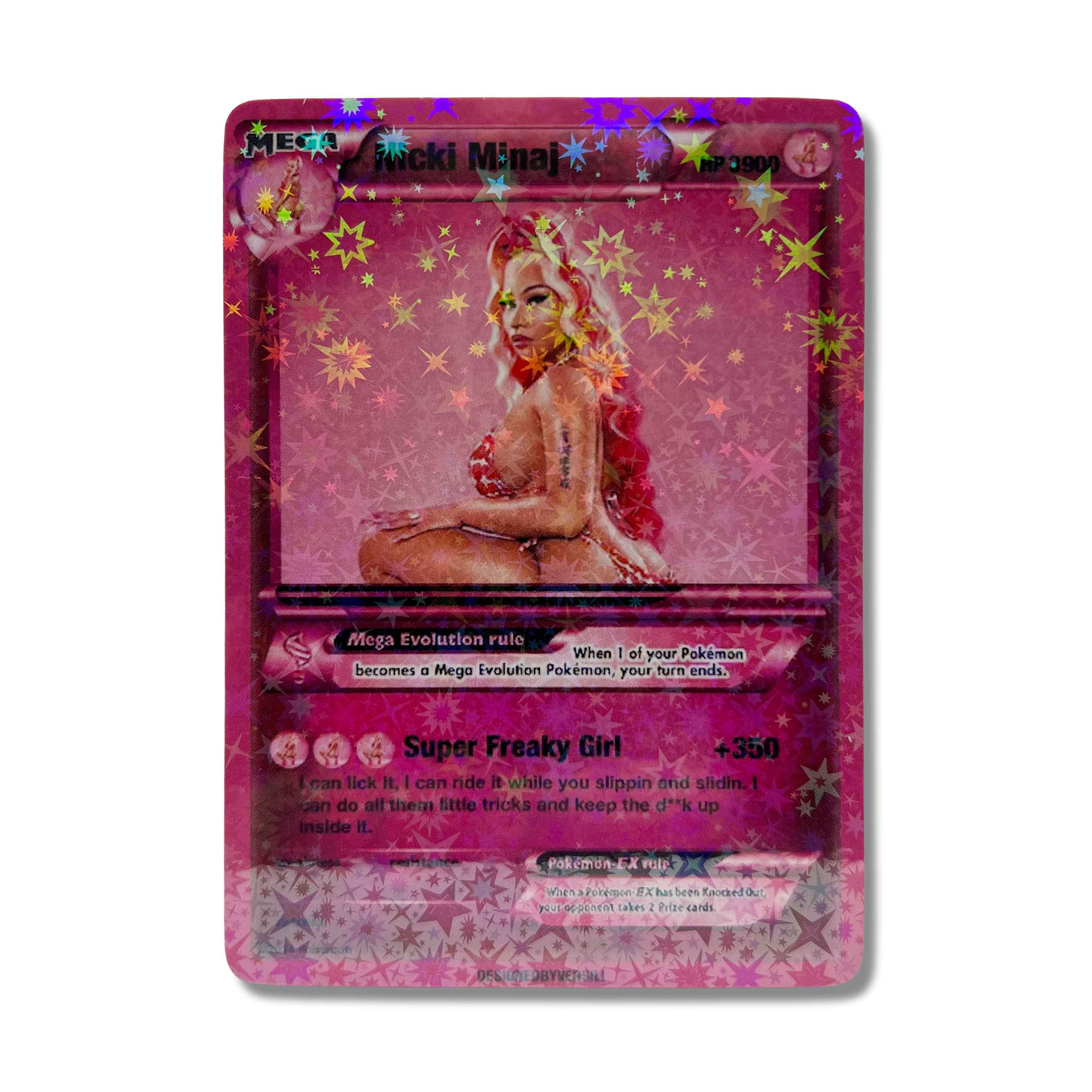 Nicki Minaj Pokemon Card