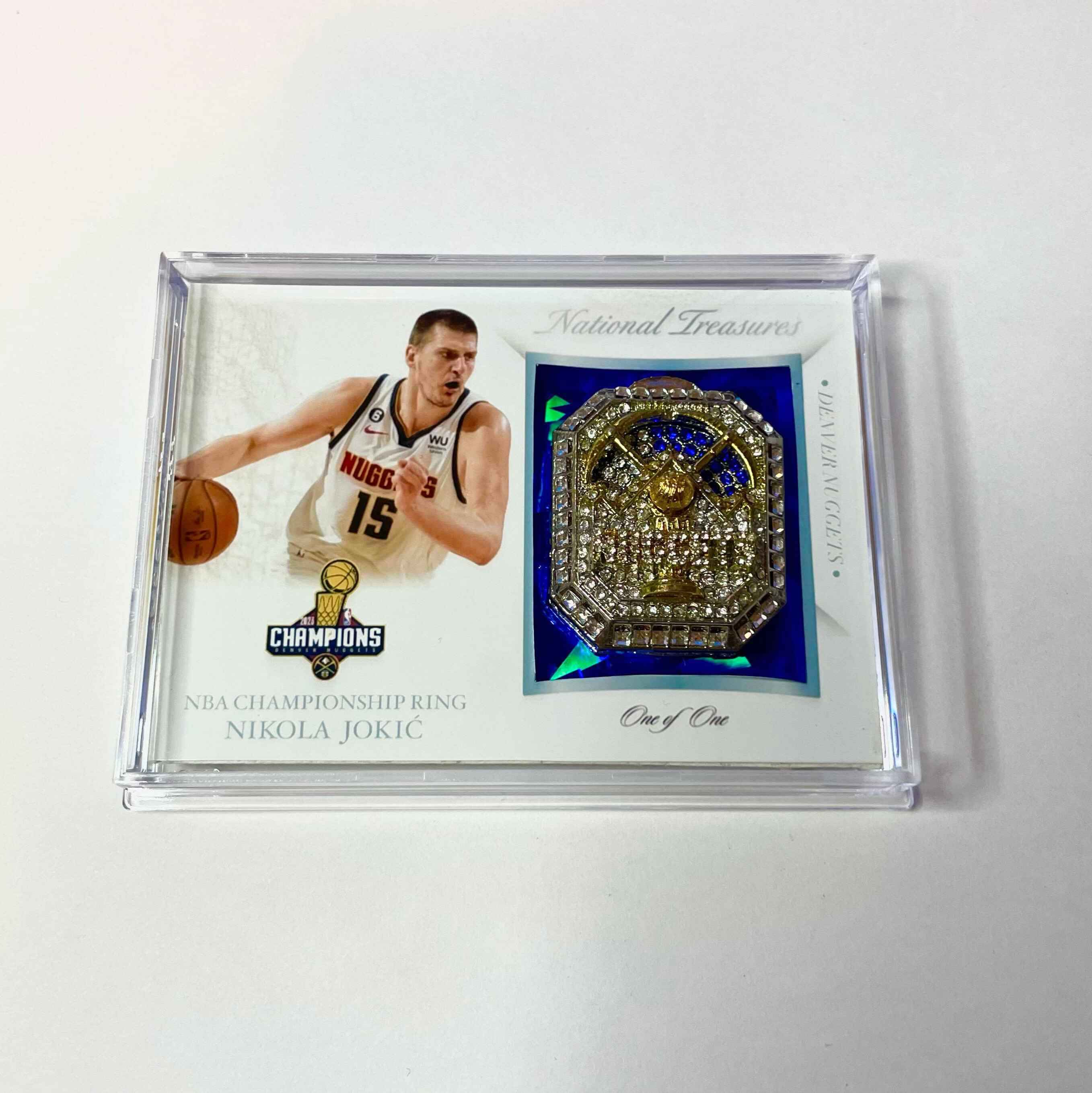 Custom Nikola Jokic Ring Card