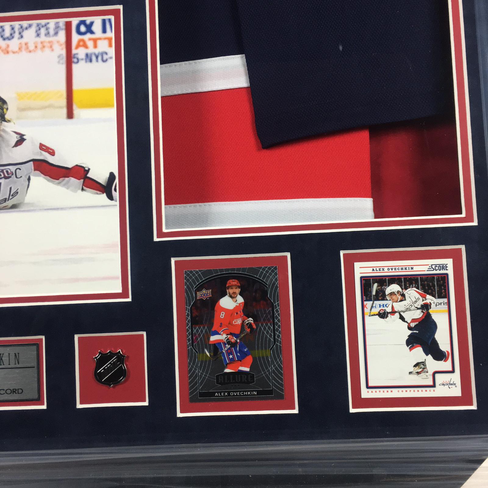 Alexander Ovechkin Signed Jersey Framed