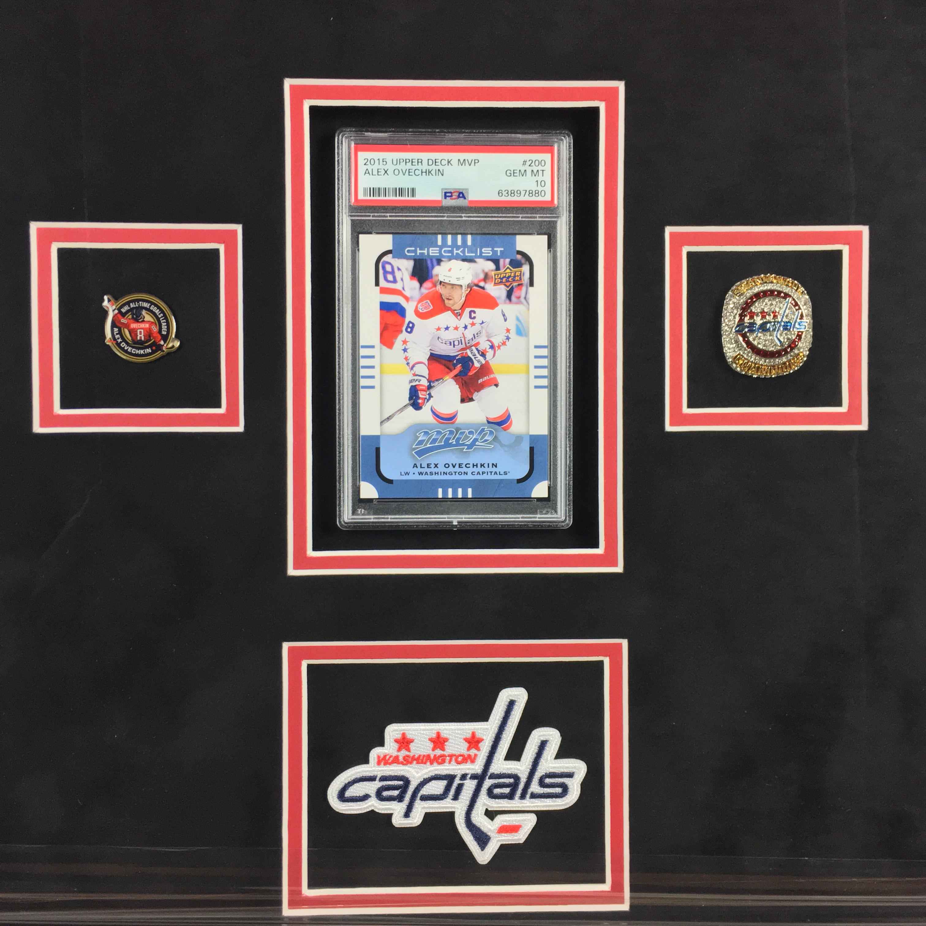 Alexander Ovechkin Signed Jersey Framed