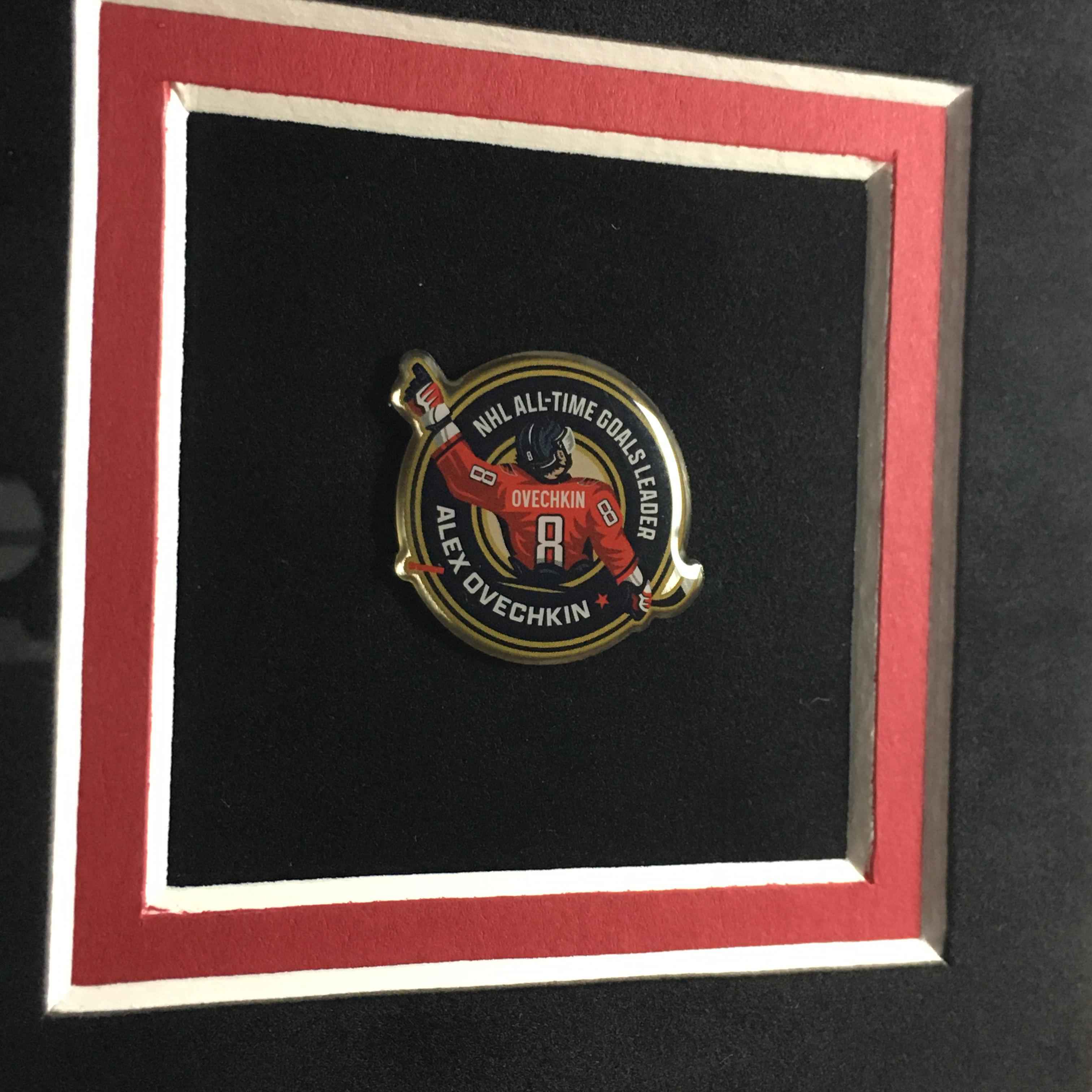 Alexander Ovechkin Signed Jersey Framed