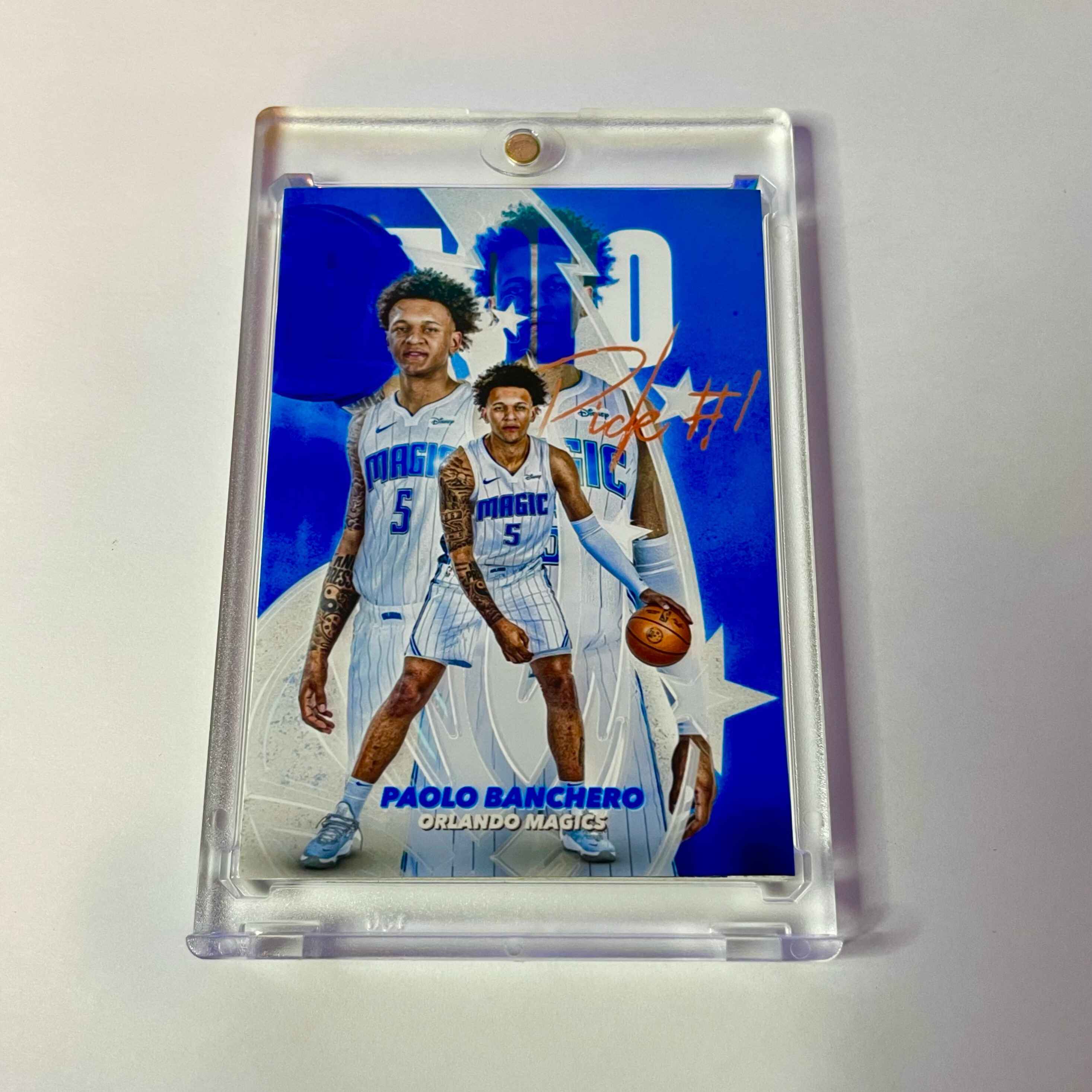 Custom Paolo Banchero Patch Card