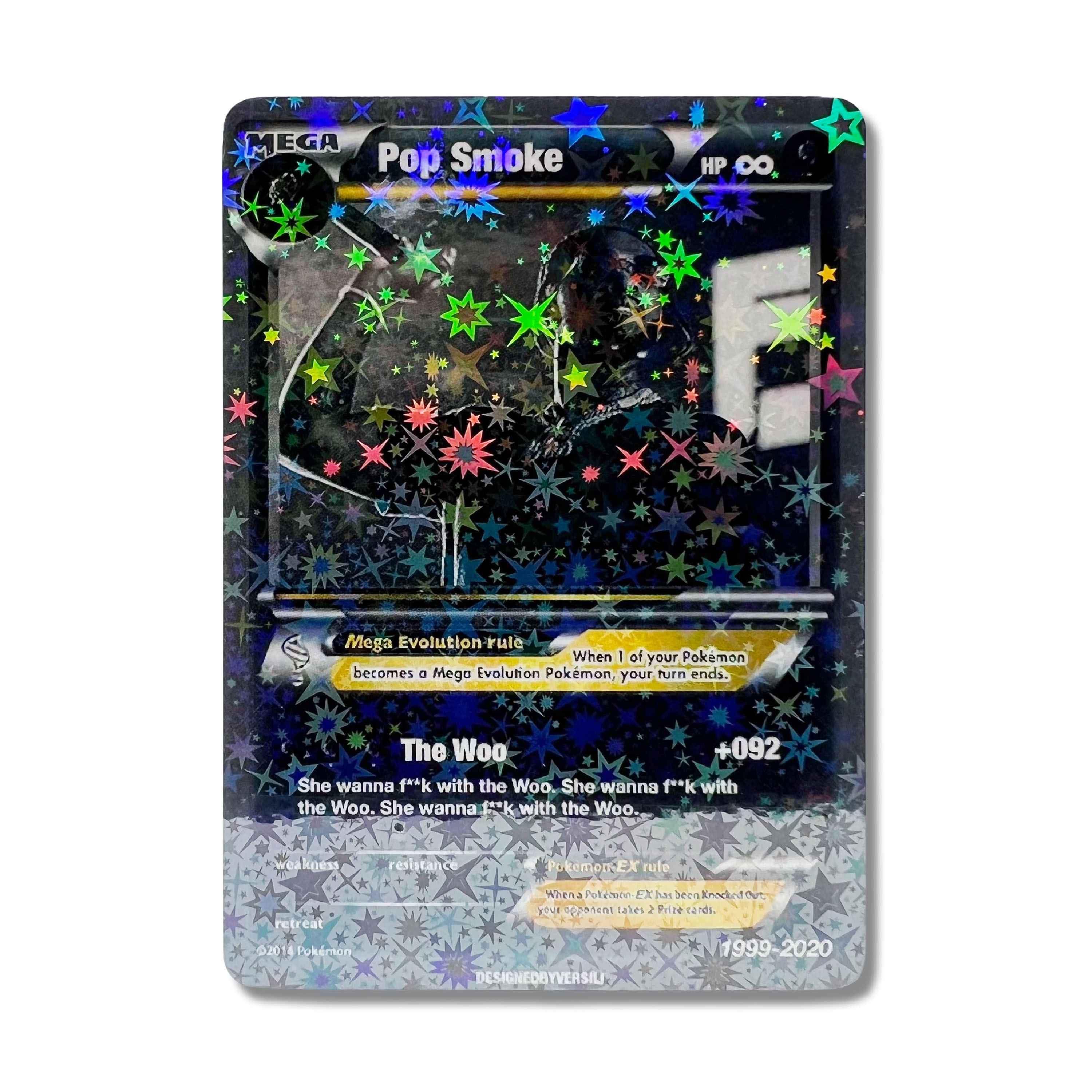 Pop Smoke Pokemon Card