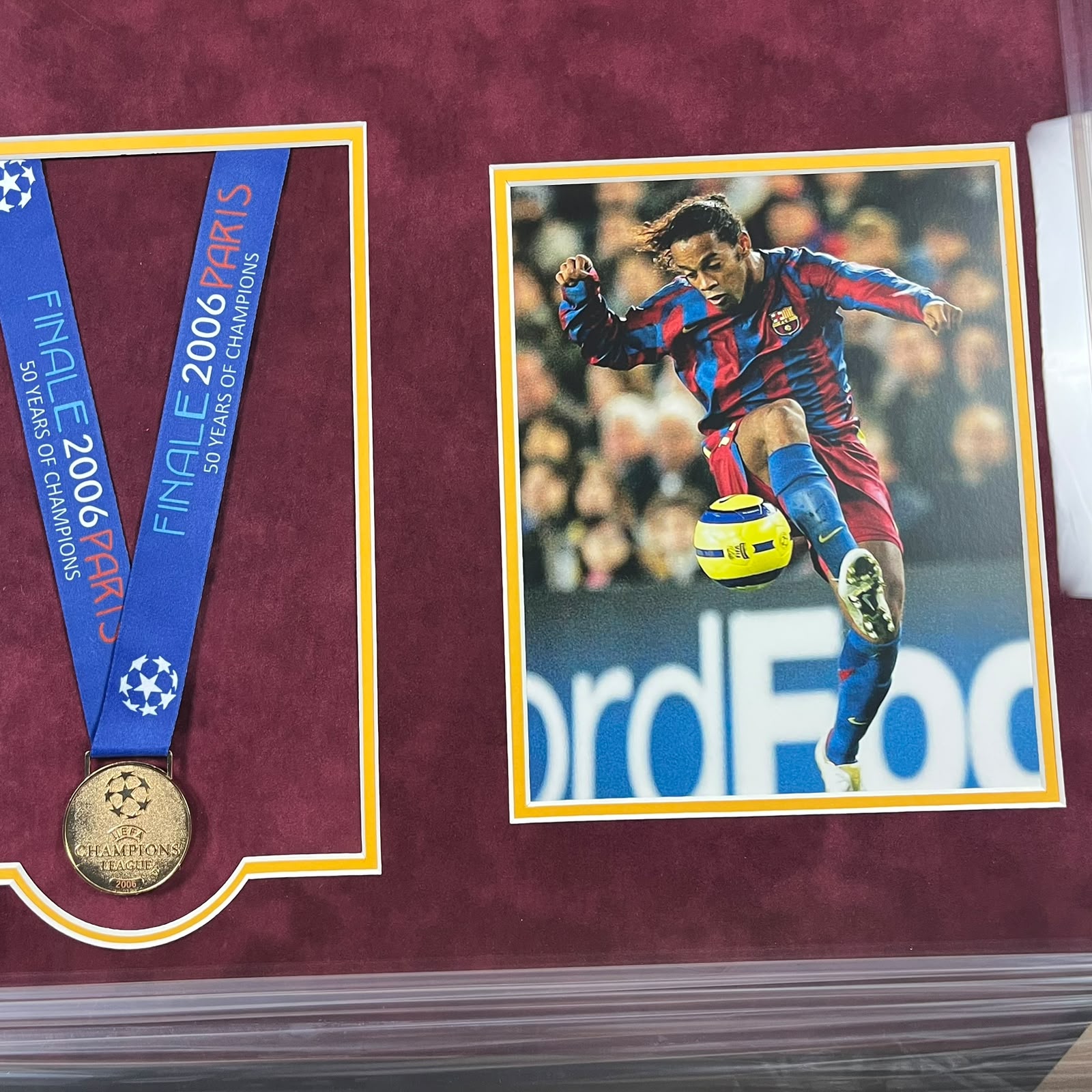 Ronaldinho Signed Jersey