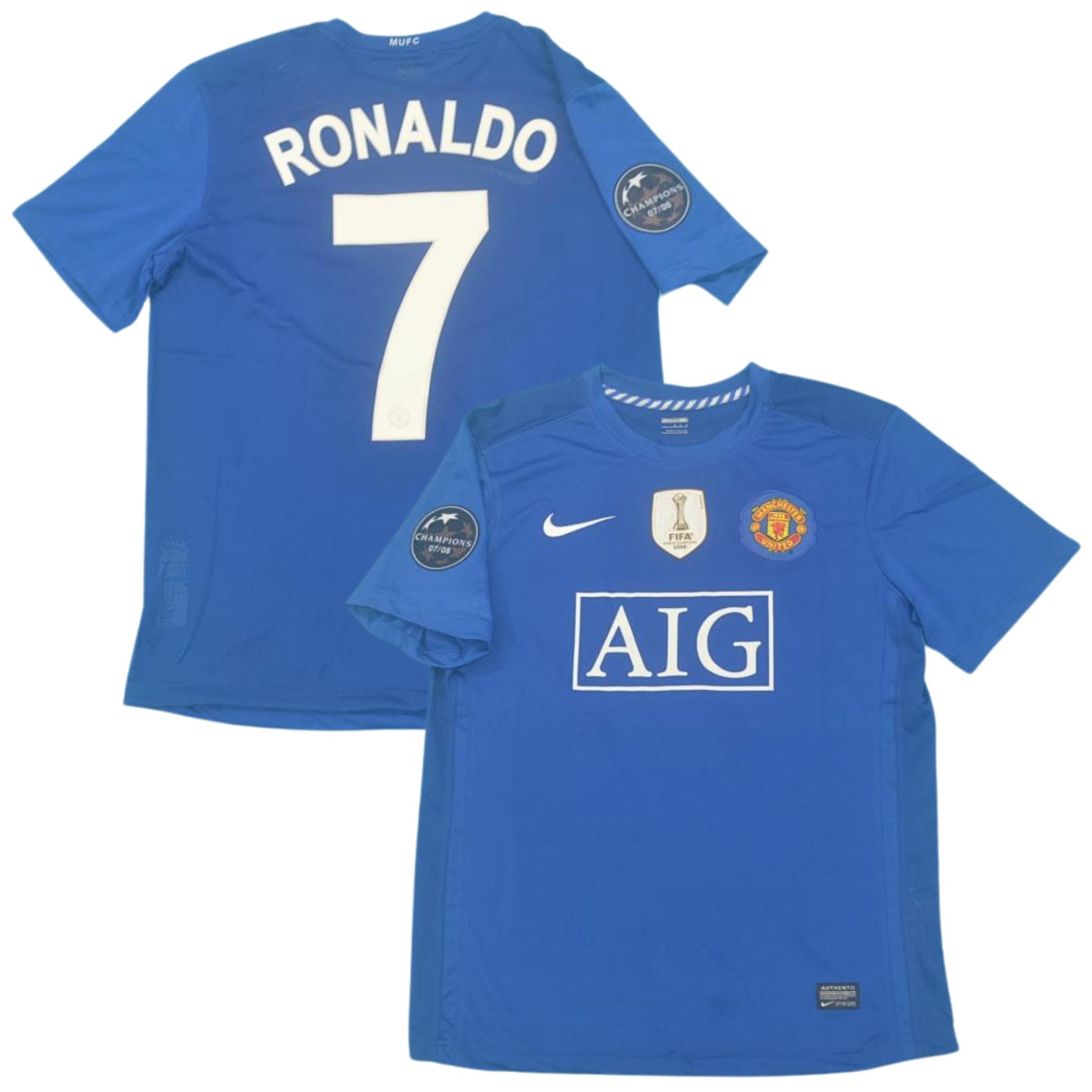 Retro Manchester United Cristiano Ronaldo Jersey