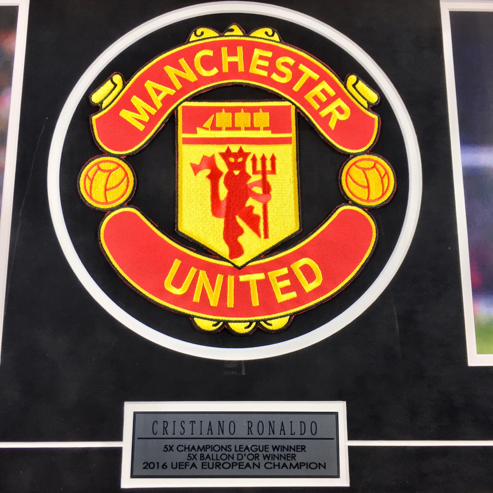 Cristiano Ronaldo Signed Jersey Framed