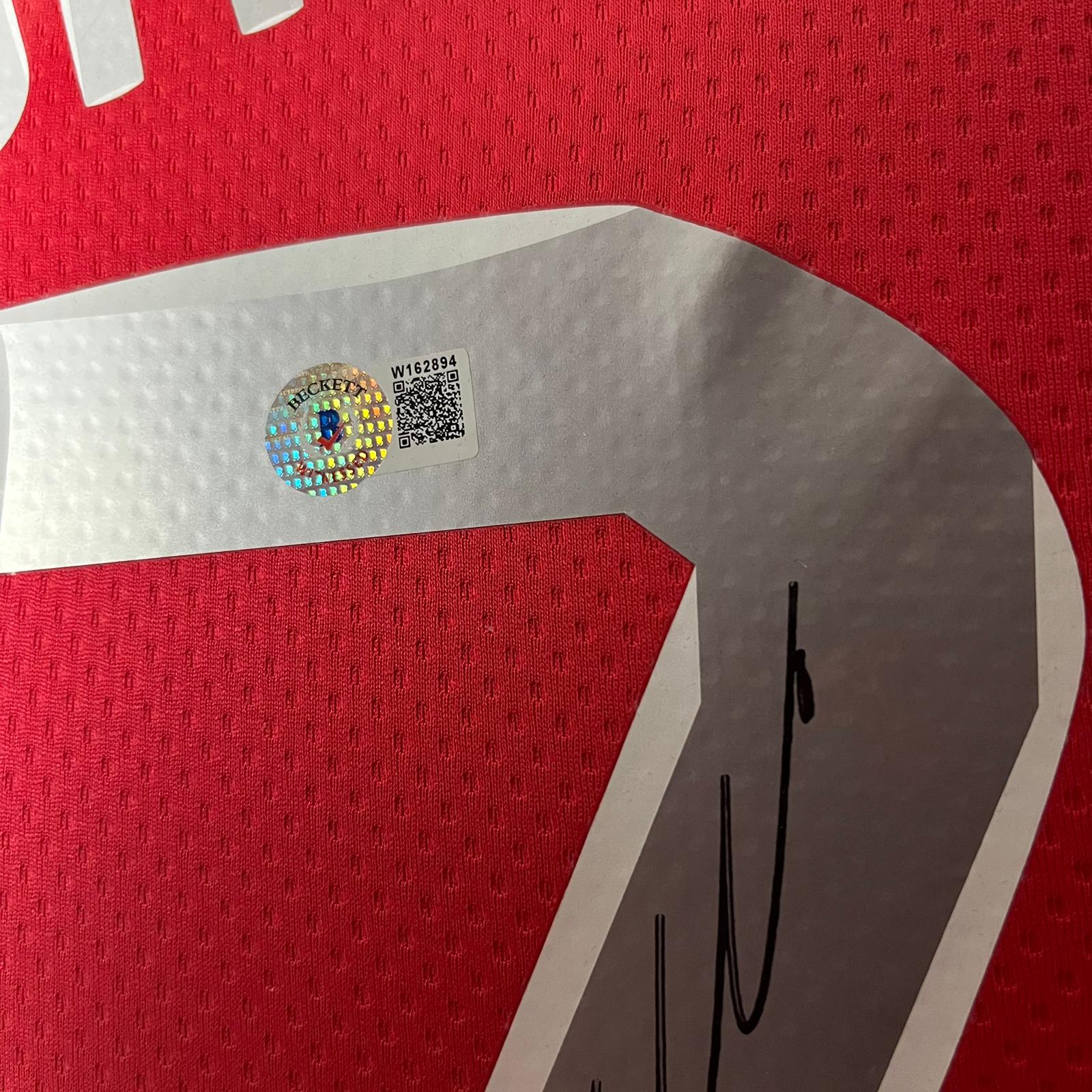 Cristiano Ronaldo Signed Jersey Framed