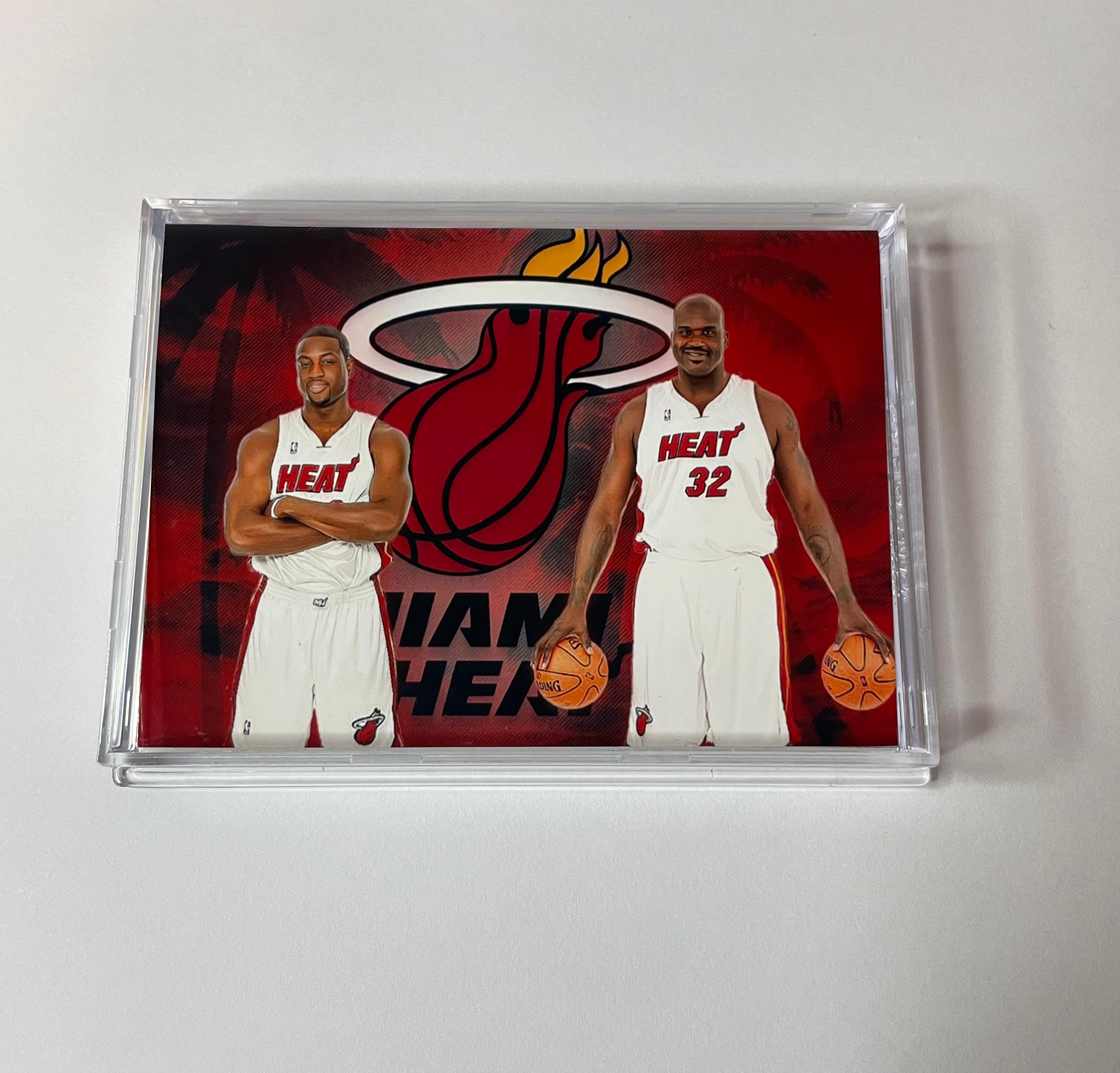Custom Dwyane Wade & Shaq Dual Ring Card