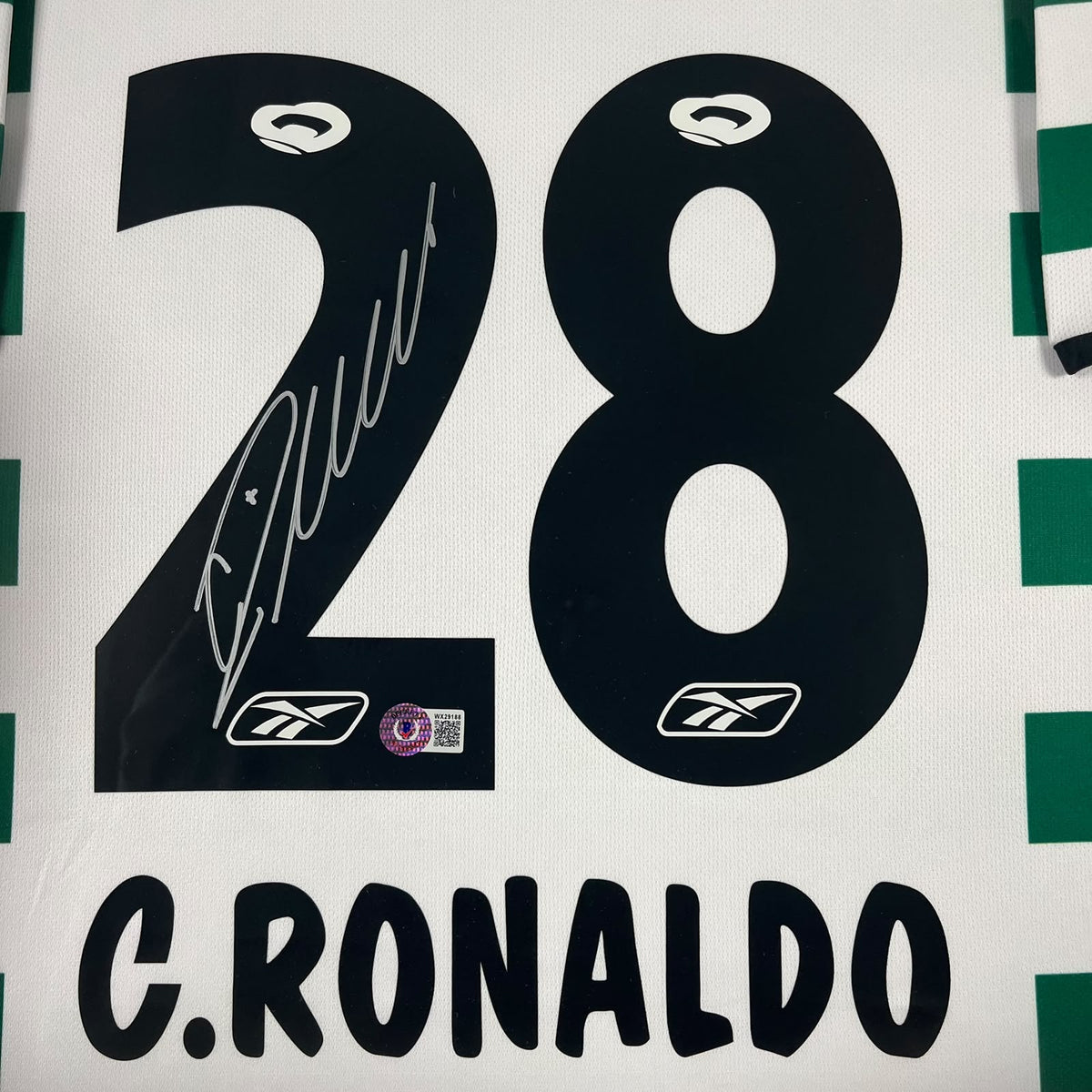 Cristiano Ronaldo Signed Jersey Framed