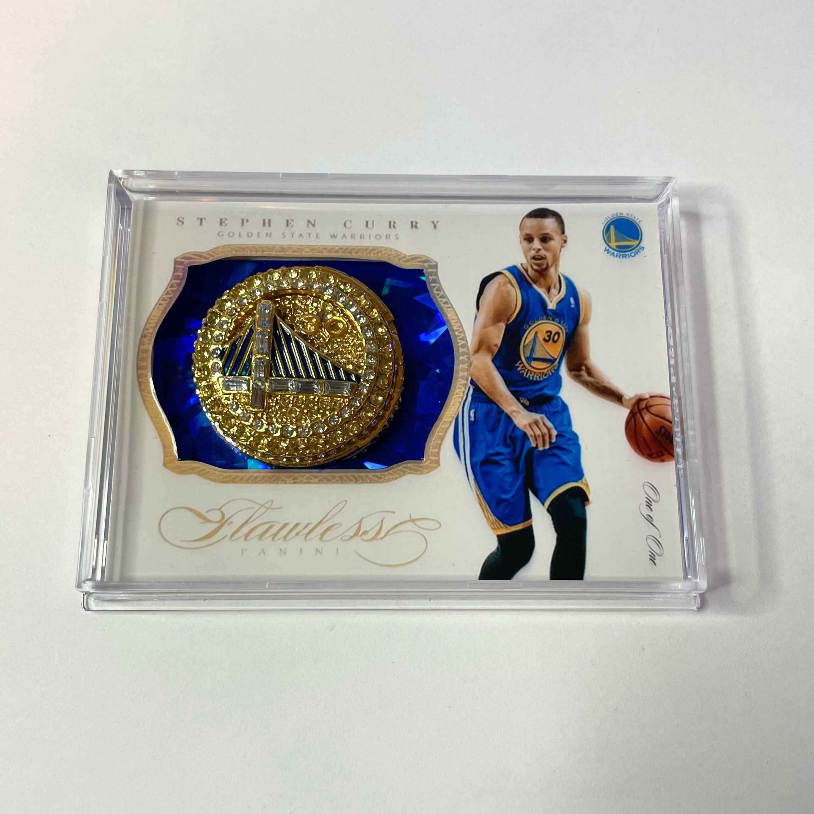 Custom Stephen Curry Ring Card