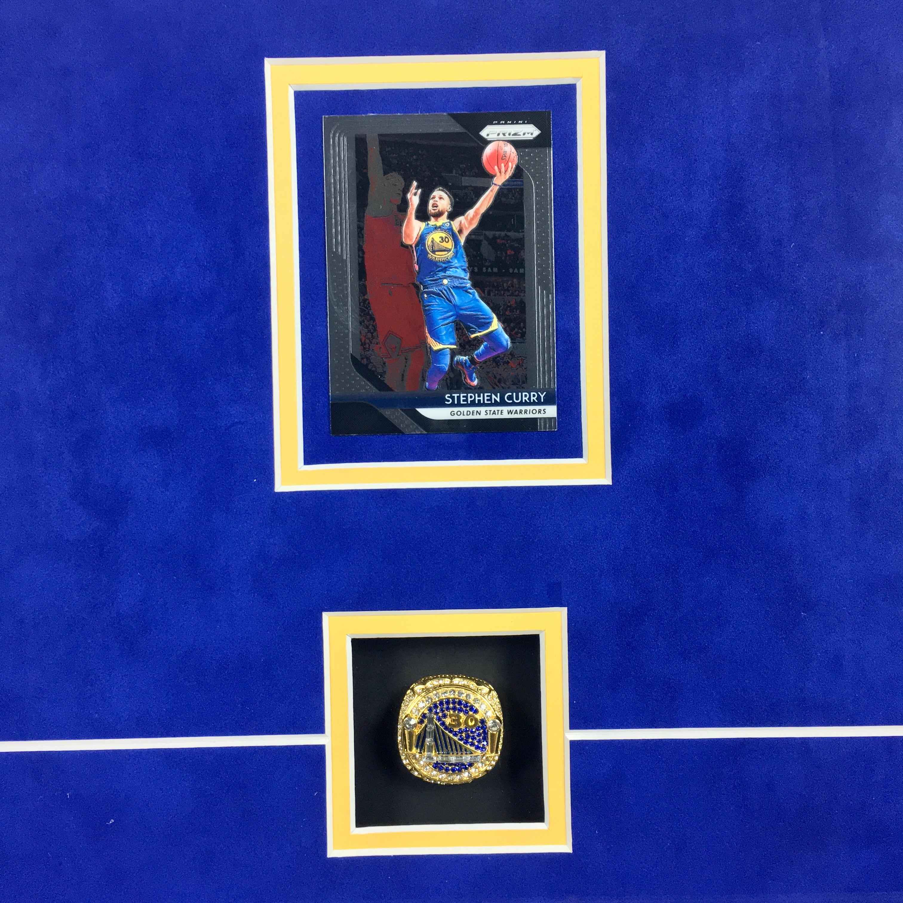 Stephen Curry Signed Jersey Framed